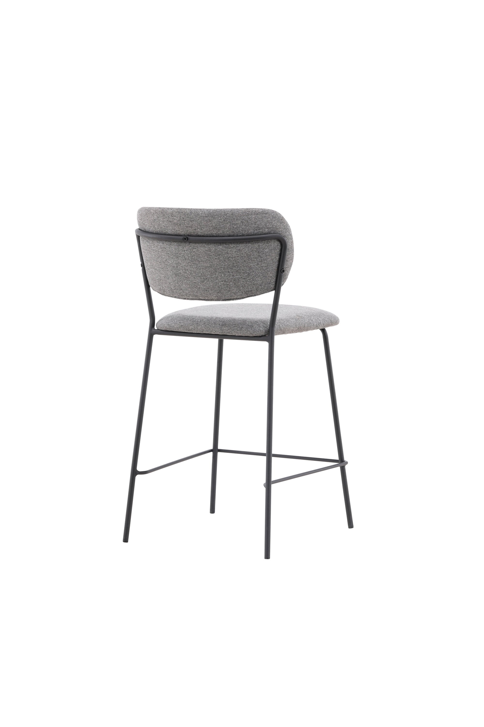 Glockenstuhl in Grau präsentiert im Onlineshop von KAQTU Design AG. Barstuhl ist von Venture Home