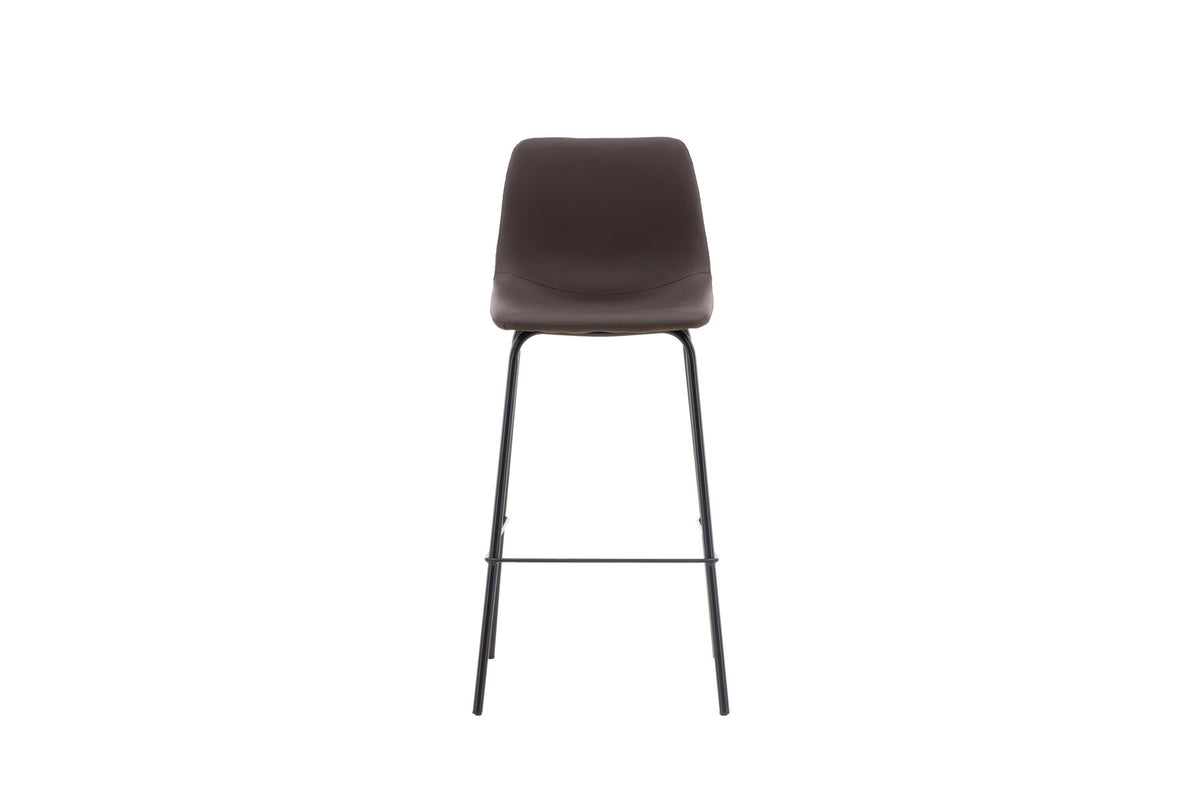 Alexi Barstuhl in Braun präsentiert im Onlineshop von KAQTU Design AG. Barstuhl ist von Venture Home