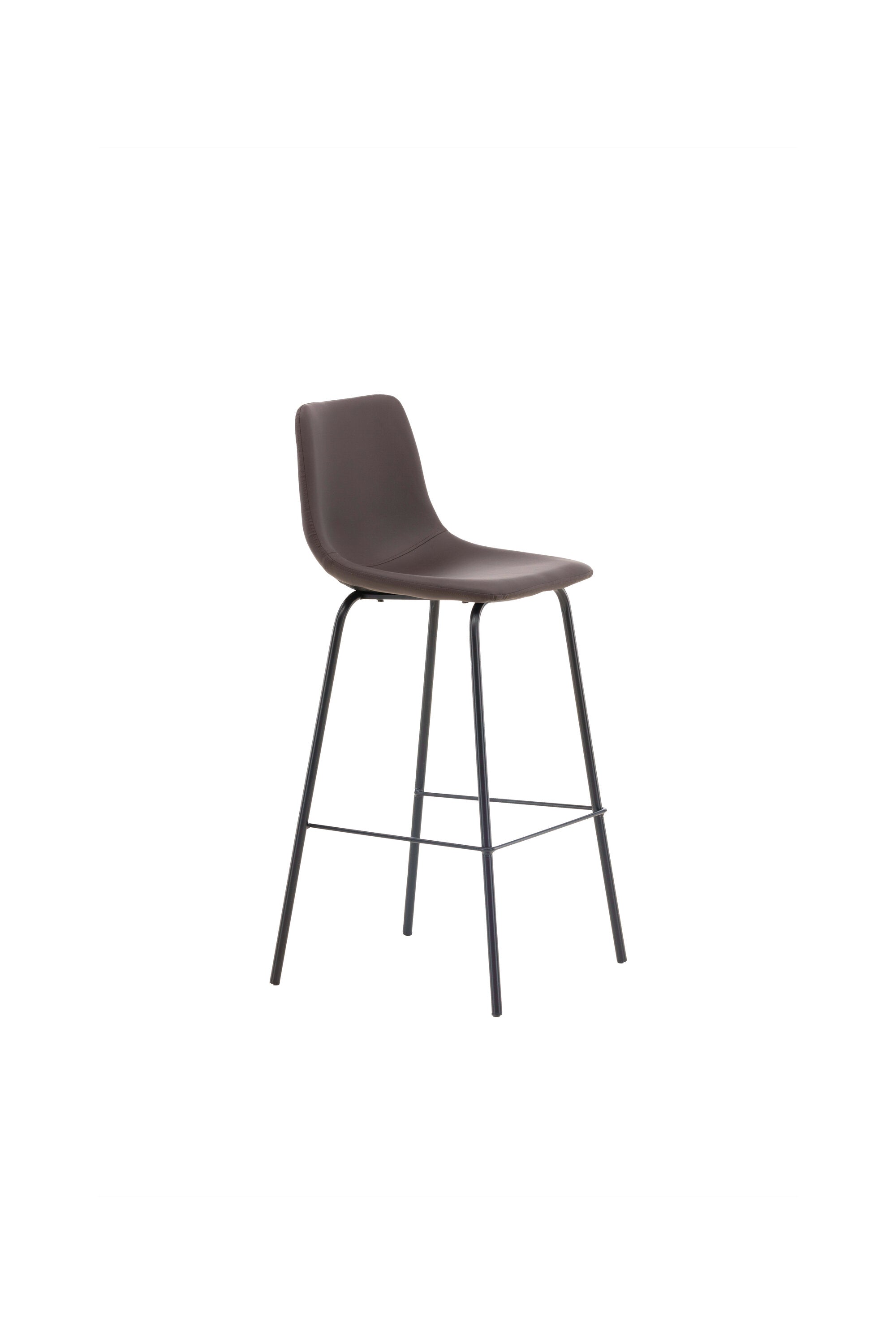 Alexi Barstuhl in Braun präsentiert im Onlineshop von KAQTU Design AG. Barstuhl ist von Venture Home