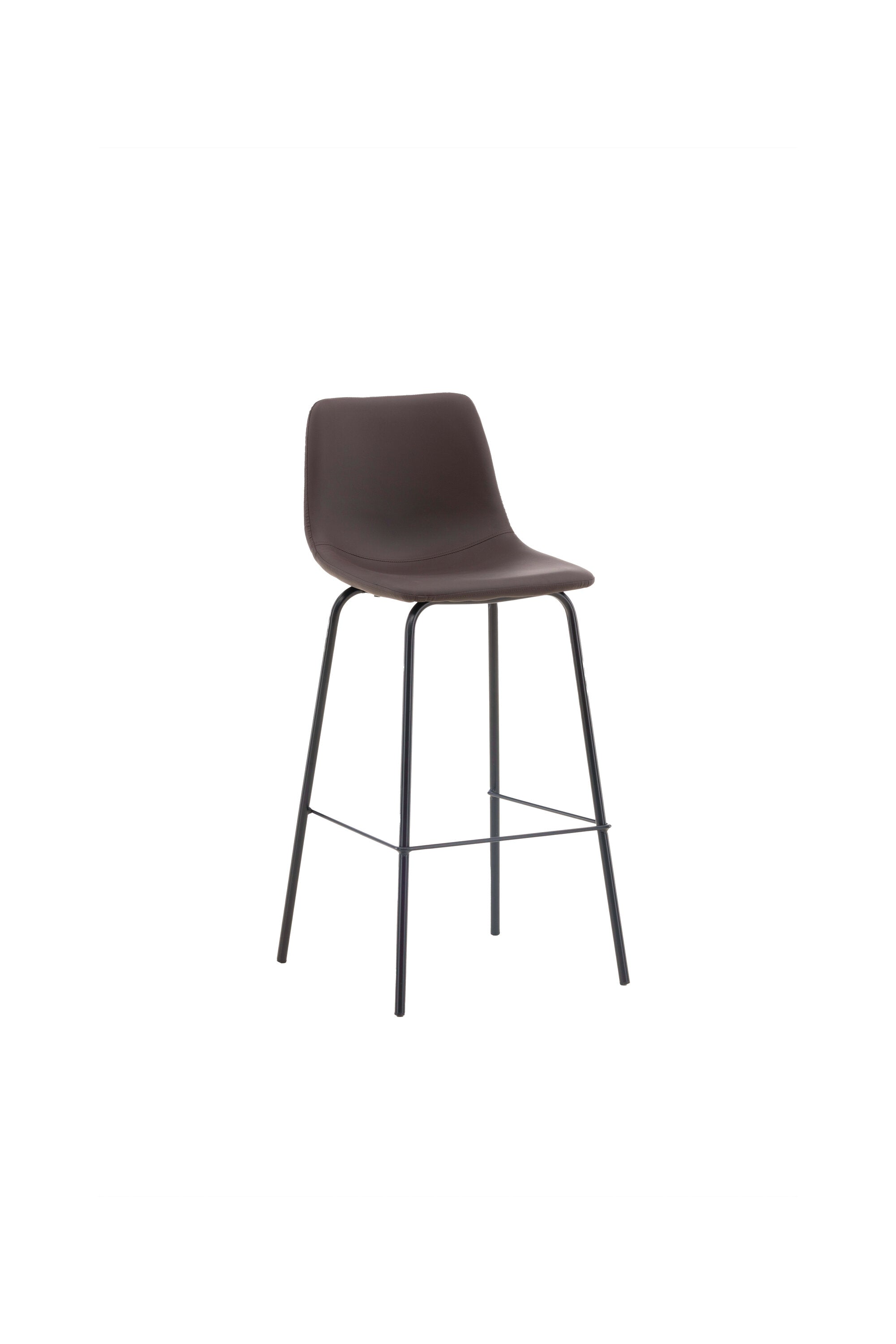 Alexi Barstuhl in Braun präsentiert im Onlineshop von KAQTU Design AG. Barstuhl ist von Venture Home