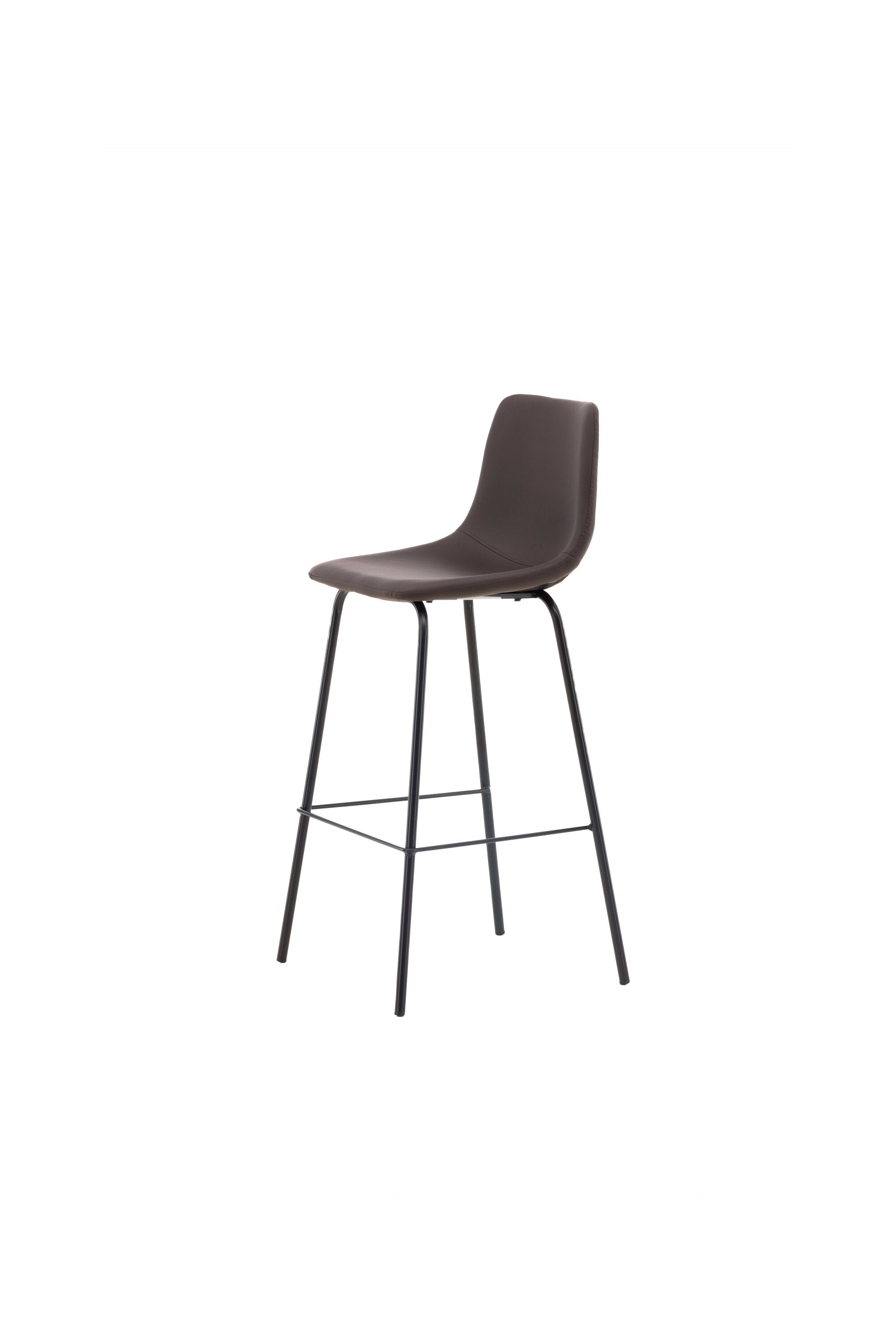 Alexi Barstuhl in Braun präsentiert im Onlineshop von KAQTU Design AG. Barstuhl ist von Venture Home