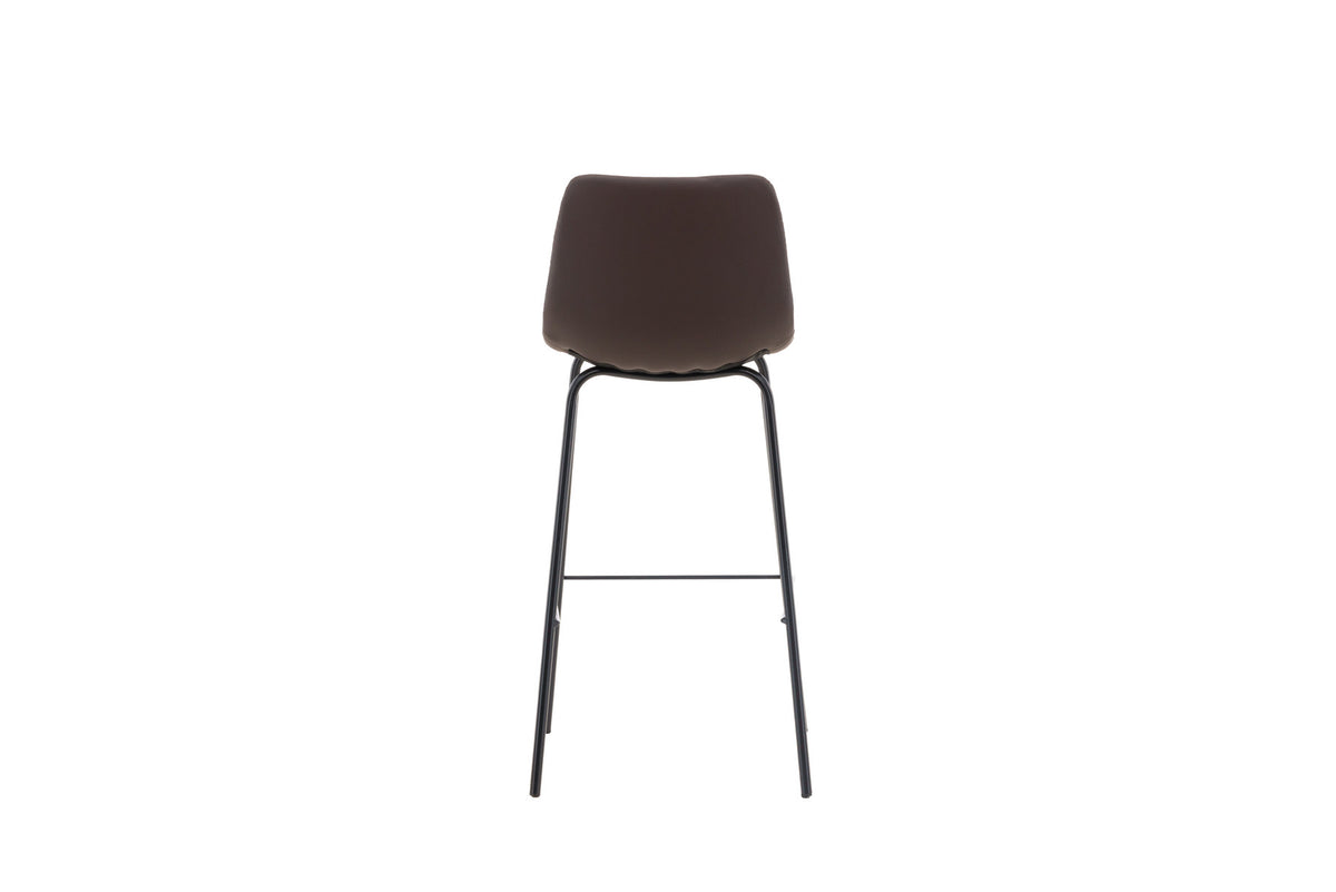 Alexi Barstuhl in Braun präsentiert im Onlineshop von KAQTU Design AG. Barstuhl ist von Venture Home