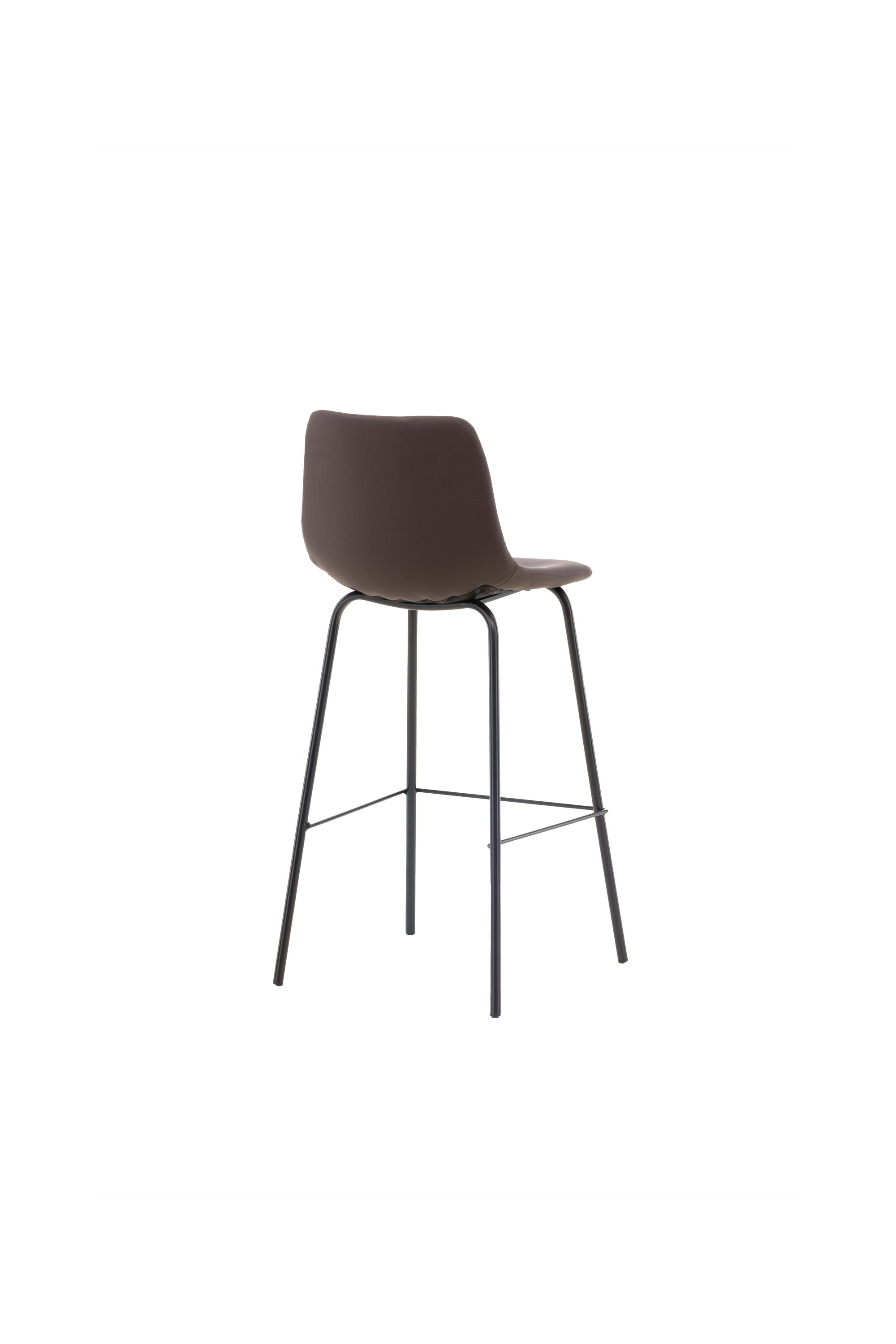Alexi Barstuhl in Braun präsentiert im Onlineshop von KAQTU Design AG. Barstuhl ist von Venture Home