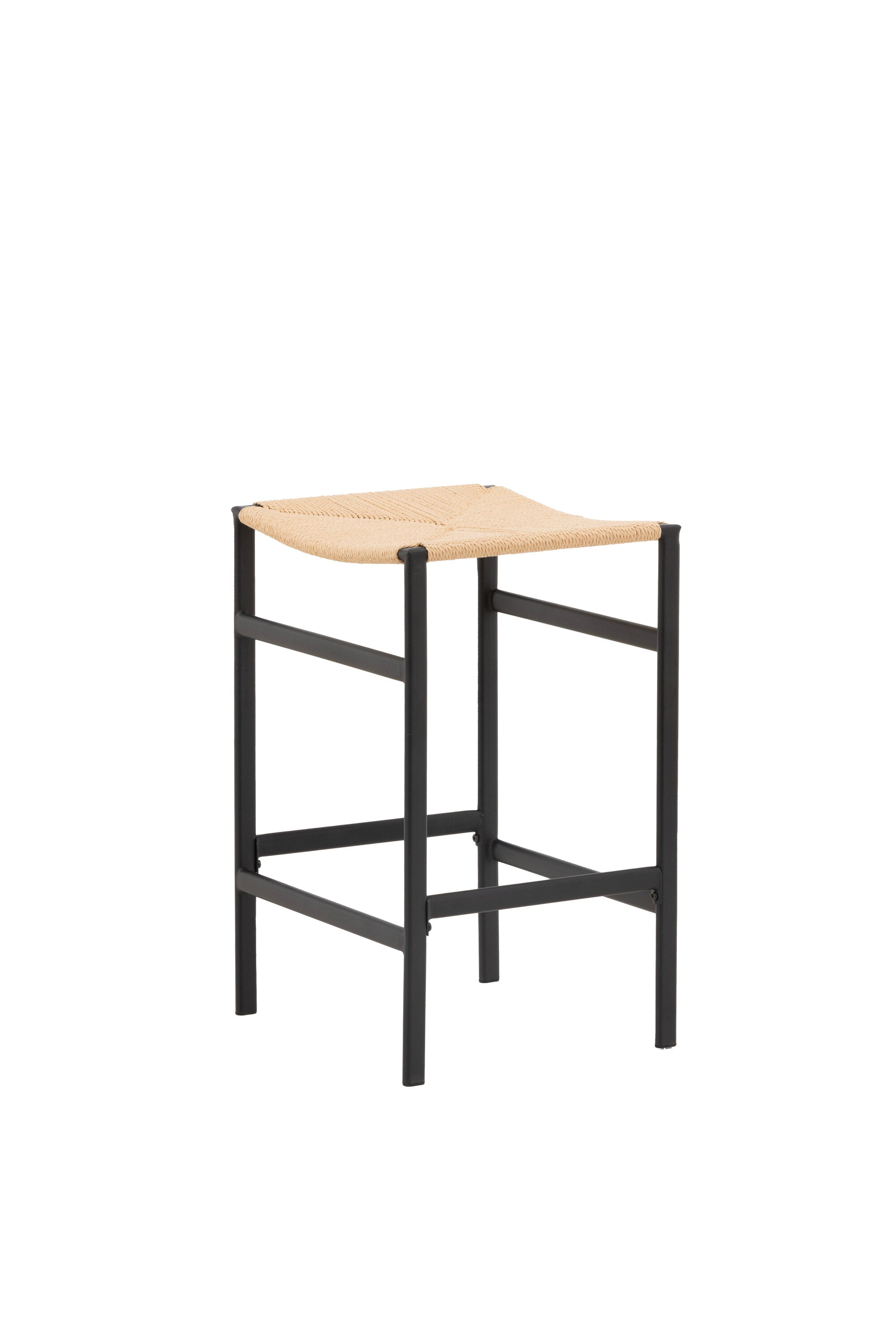 Polly Barstuhl in Natur präsentiert im Onlineshop von KAQTU Design AG. Barhocker ist von Venture Home