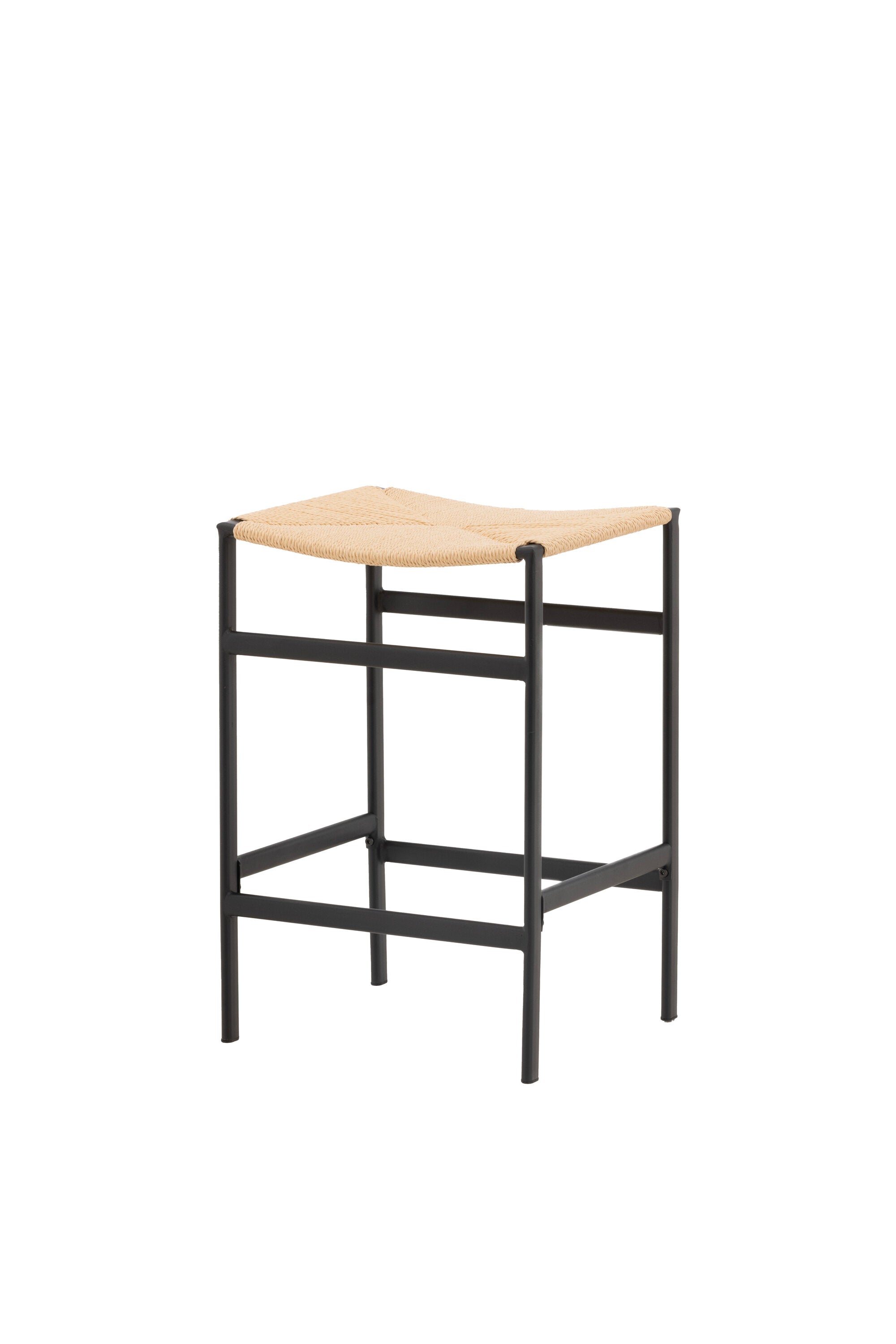 Polly Barstuhl in Natur präsentiert im Onlineshop von KAQTU Design AG. Barhocker ist von Venture Home