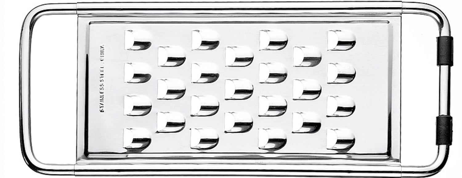 Entdecken Sie die Cuisipro Röstiraffel grob (29cm) mit Antirutsch-Silikonringen. Ideal für Rösti und geriebene Speisen, langlebig und pflegeleicht.