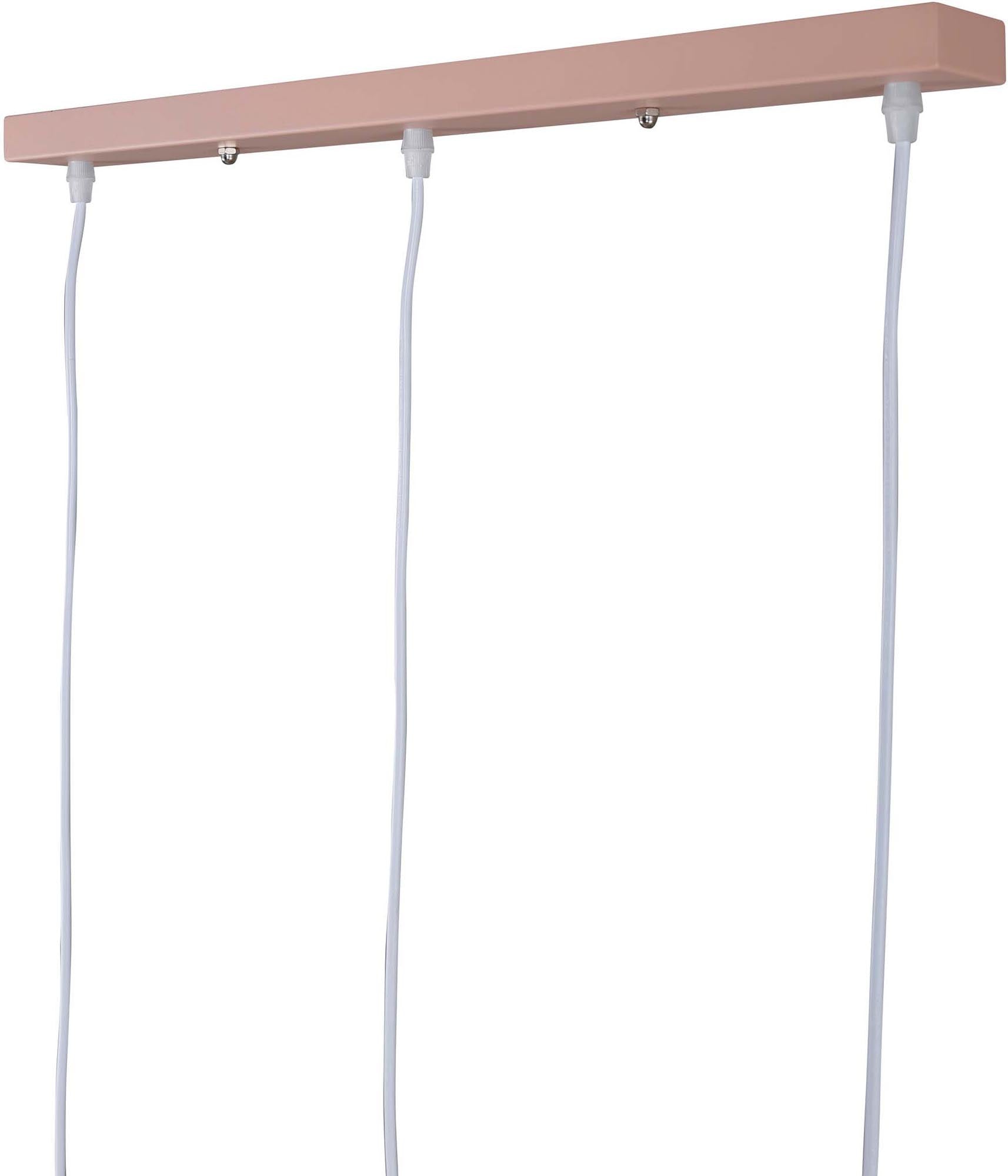 Entdecken Sie die Tubbie Pendelleuchte von Venture Home: Ein stilvolles Lichtobjekt in Altrosa, das Eleganz und Funktionalität vereint.