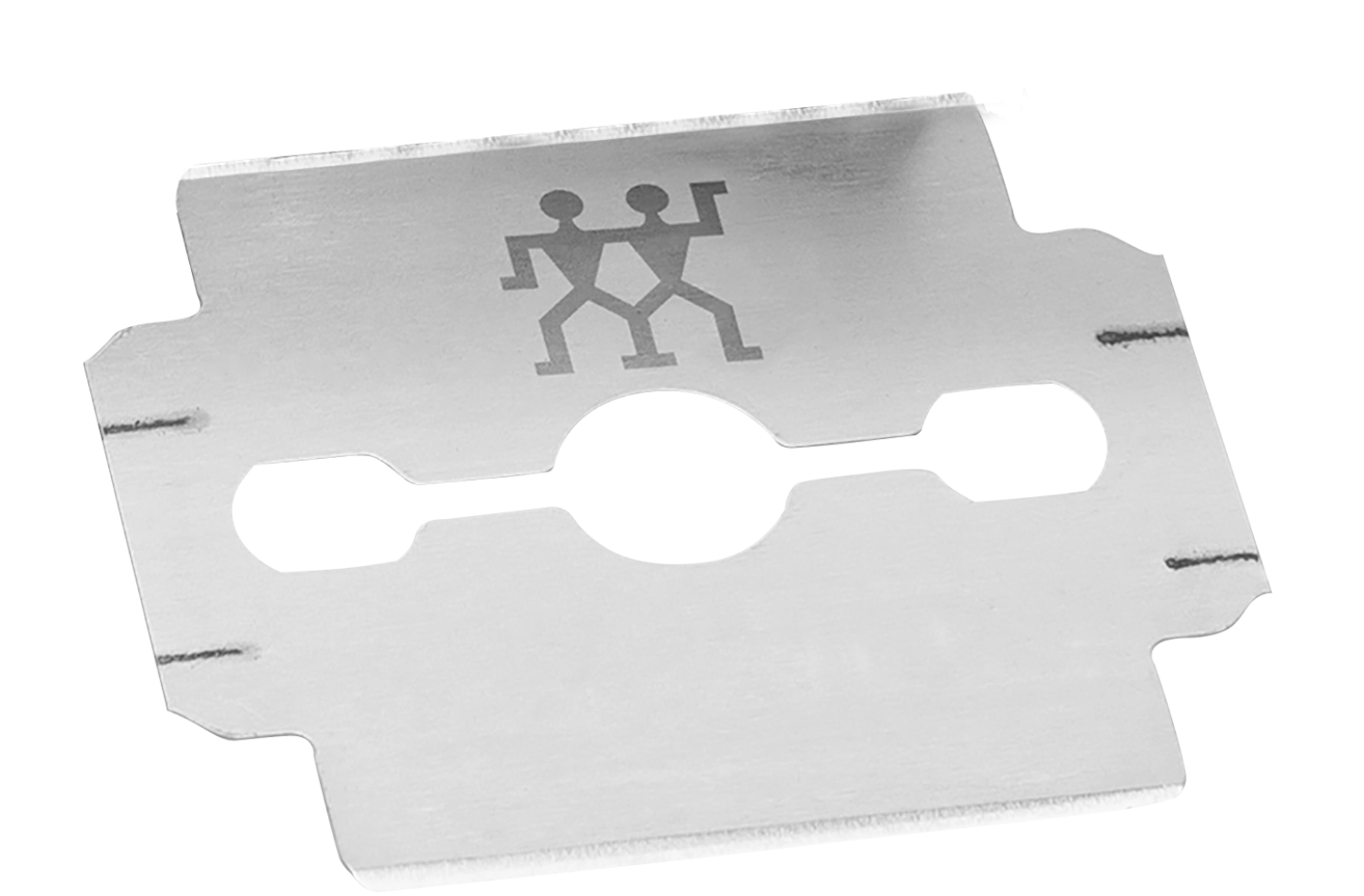 Zwei Packungen Hornhauthobelklingen von Zwilling Beauty, jeweils 10 Klingen, ideal für präzise Maniküre und Pediküre, Maße 33x25 mm.