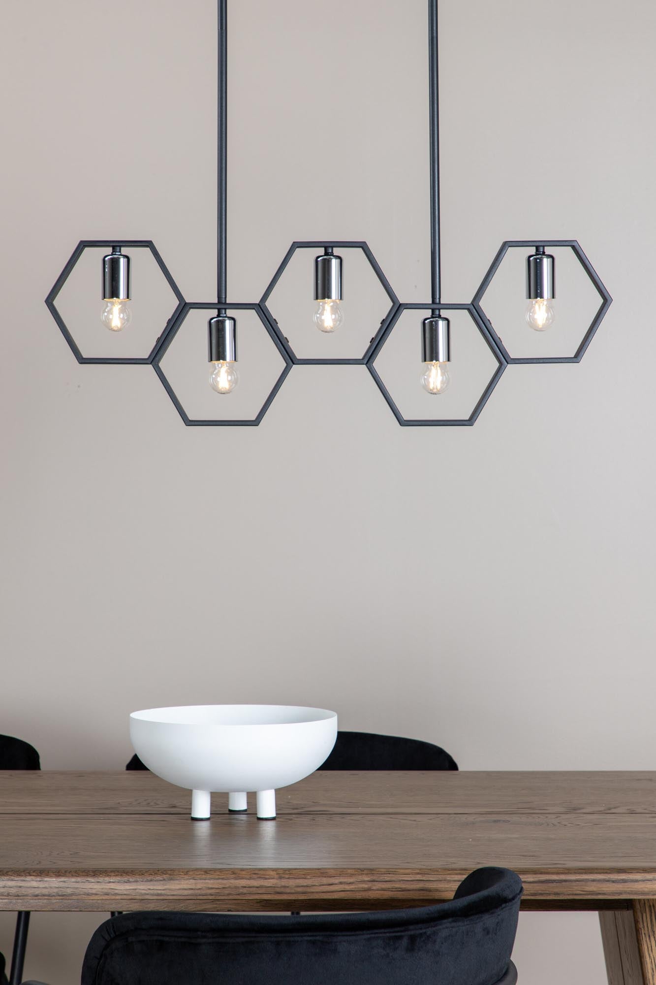 Queen B Pendelleuchte in Schwarz präsentiert im Onlineshop von KAQTU Design AG. Pendelleuchte ist von Venture Home
