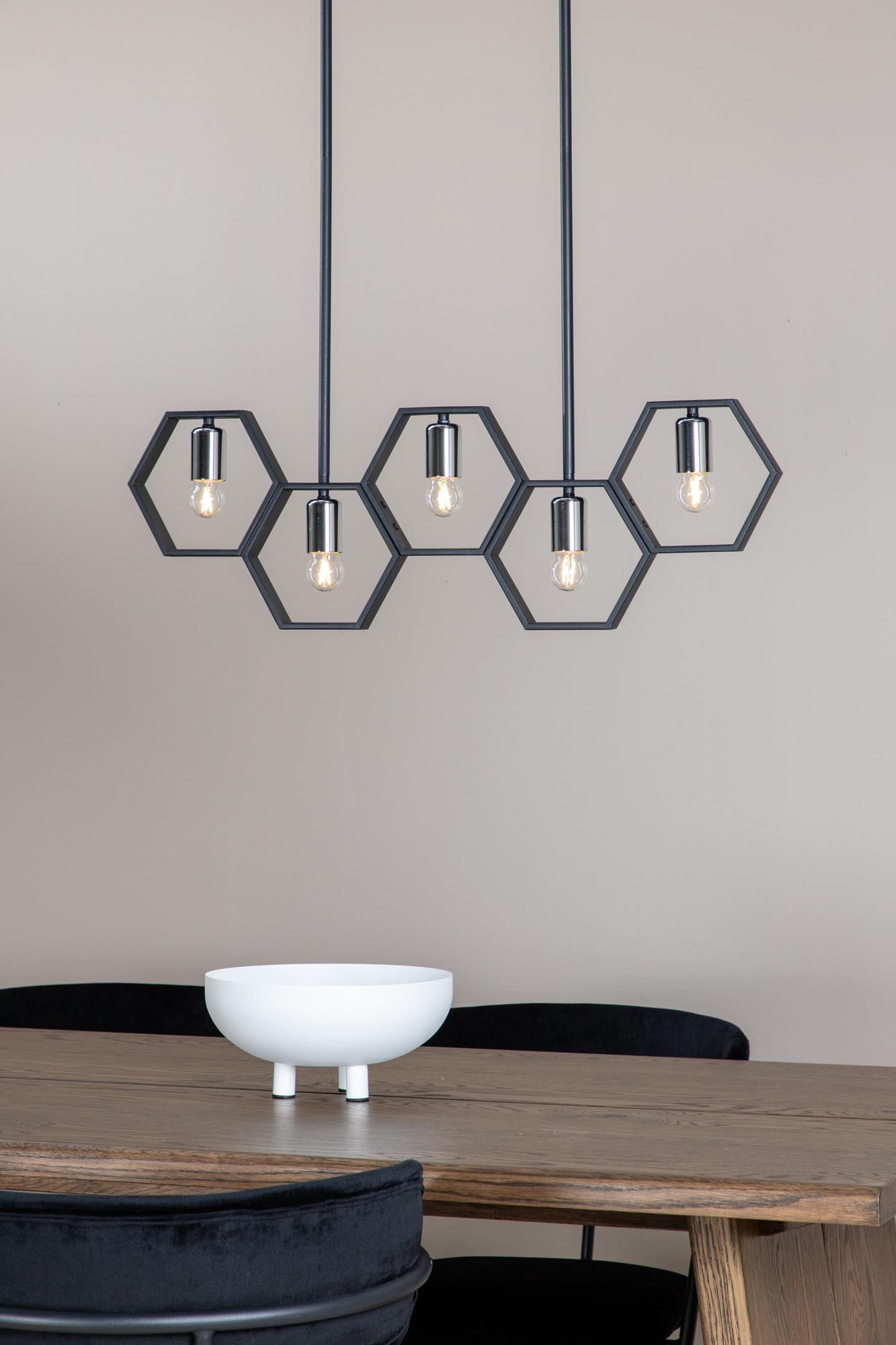 Queen B Pendelleuchte in Schwarz präsentiert im Onlineshop von KAQTU Design AG. Pendelleuchte ist von Venture Home