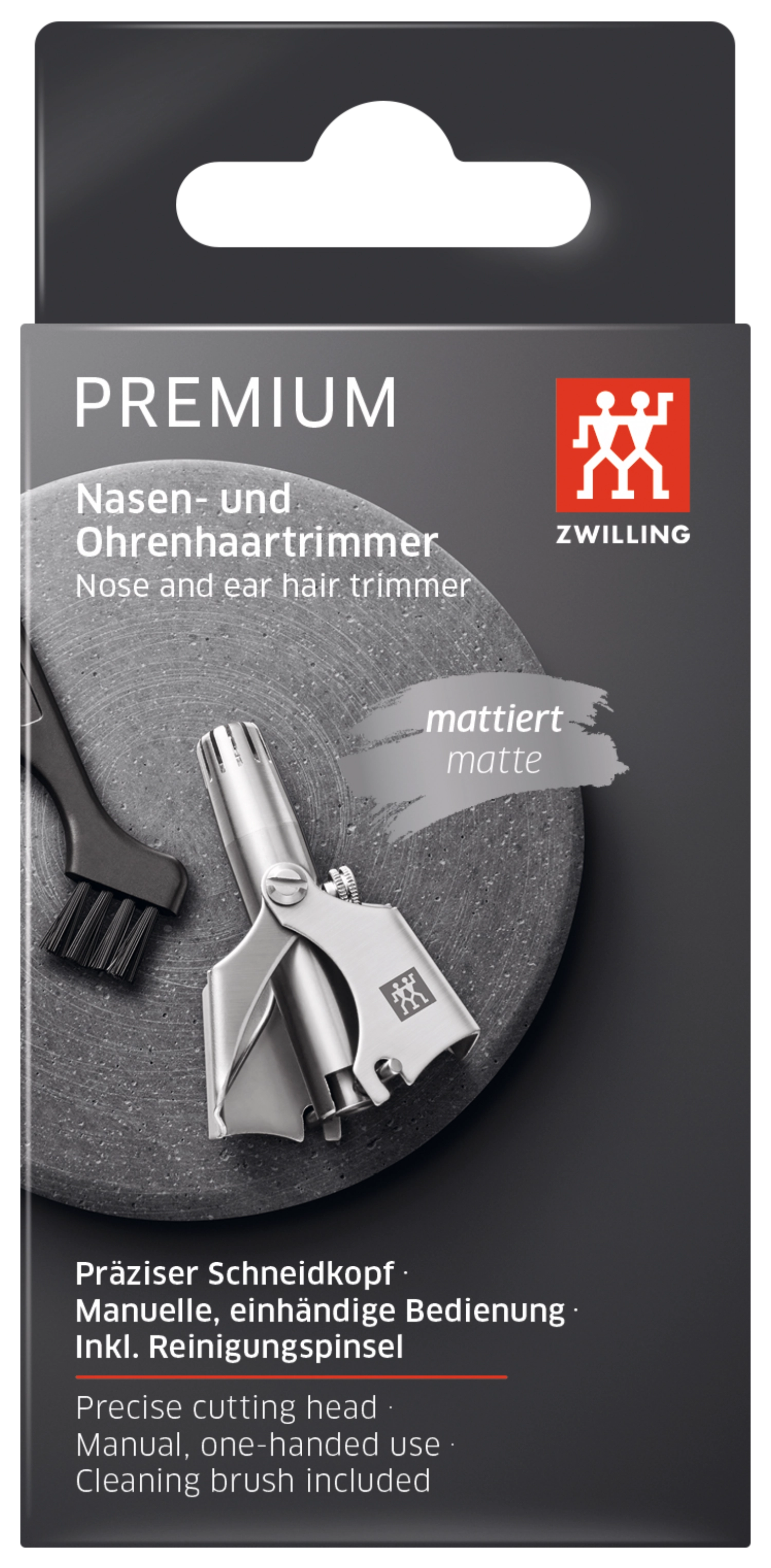Nasen- und Ohrhaartrimmer, matt