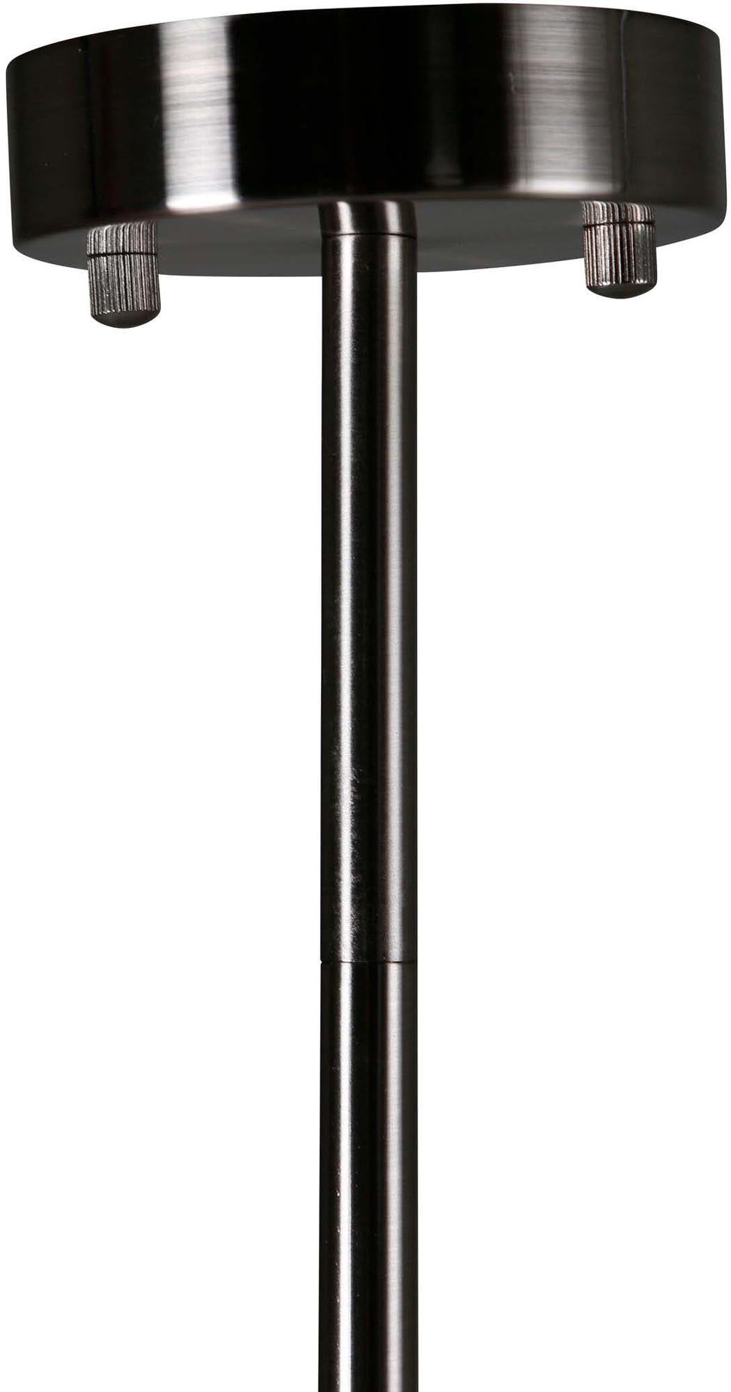 Elegante Aludra Pendelleuchte von Venture Home: Hochwertiger Stahl und Glas für harmonisches Licht und stilvolle Akzente in jedem Raum.