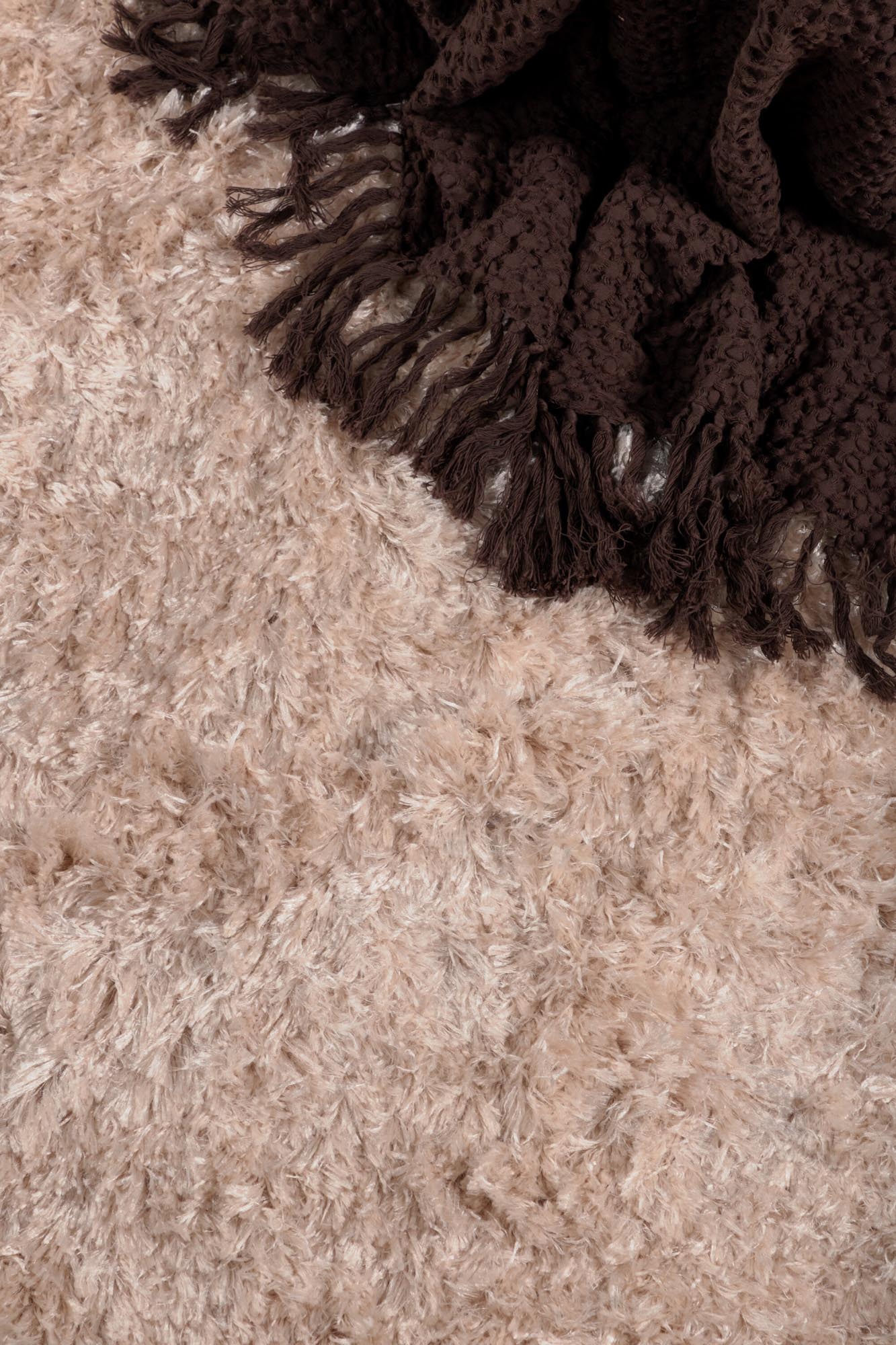 Natta Teppich in Beige präsentiert im Onlineshop von KAQTU Design AG. Teppich ist von Venture Home