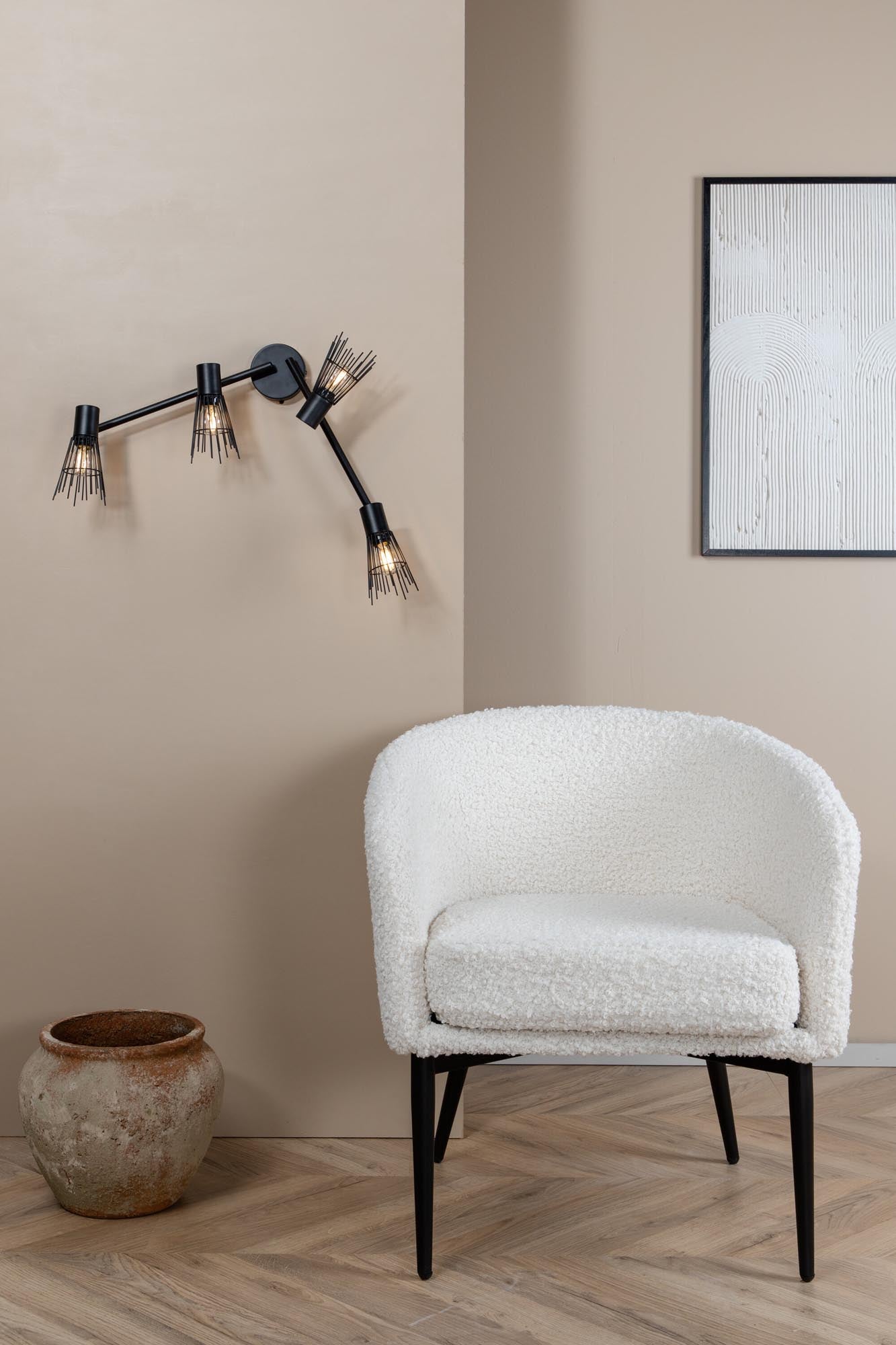 Pico Wandleuchte in Schwarz präsentiert im Onlineshop von KAQTU Design AG. Wandleuchte ist von Venture Home