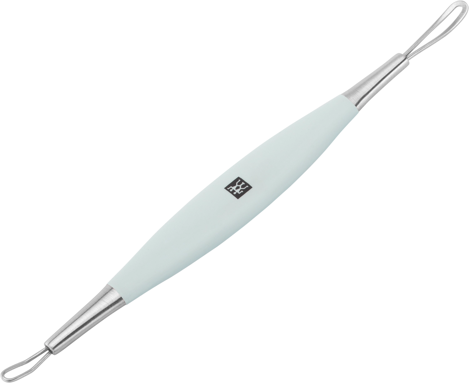 TWINOX Mitesserentferner in modernem Mint, aus langlebigem Edelstahl für effektive und schonende Hautpflege von Zwilling Beauty.