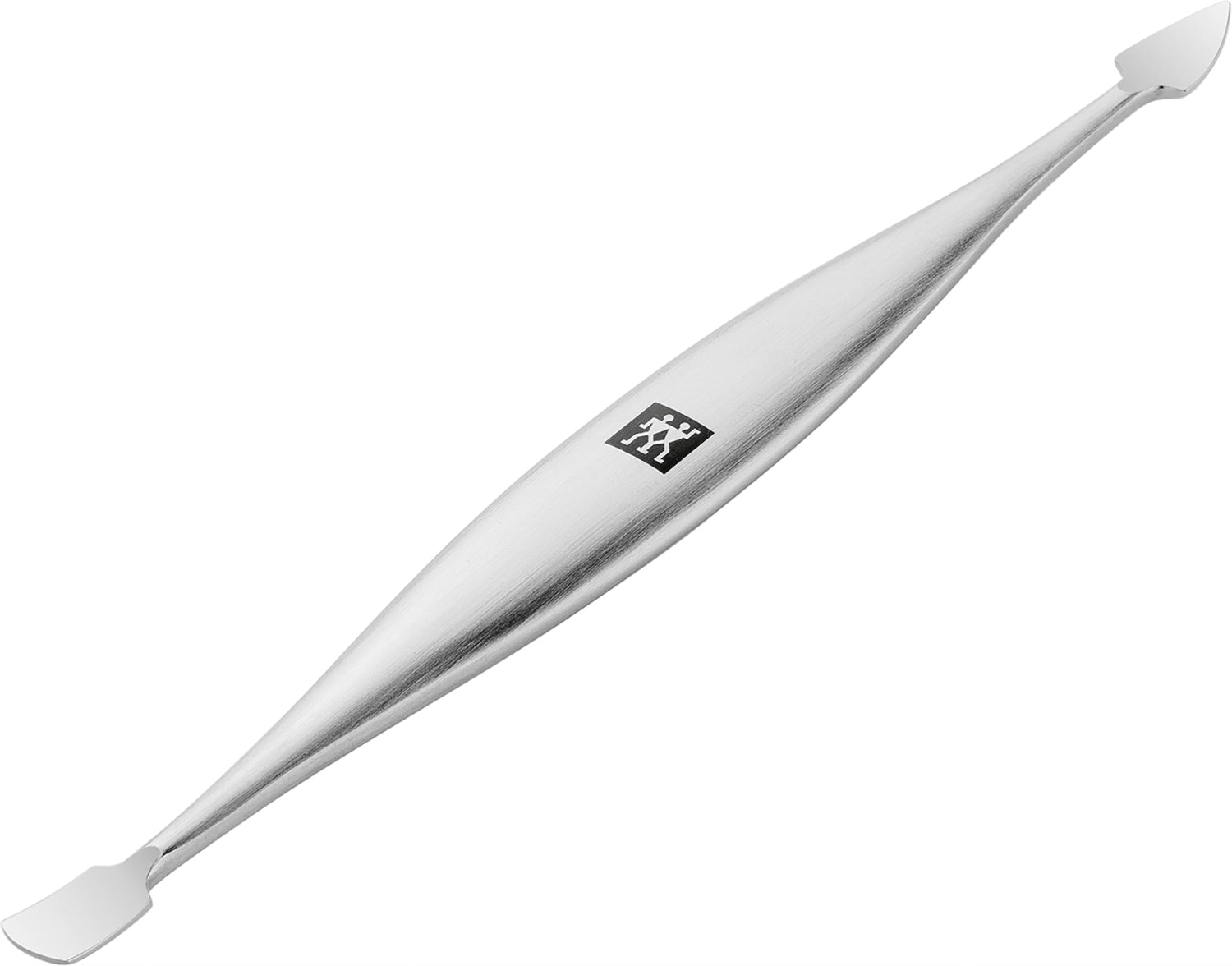 Elegantes Doppelinstrument von Zwilling Beauty, 125 mm, mit mattierter Oberfläche für präzise Maniküre und Pediküre.