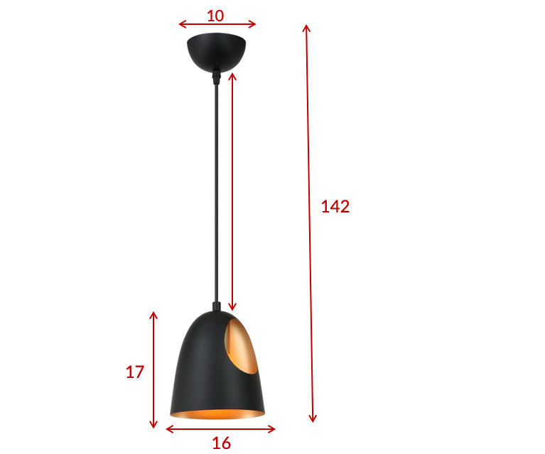 Elda Pendelleuchte in Schwarz präsentiert im Onlineshop von KAQTU Design AG. Pendelleuchte ist von Venture Home