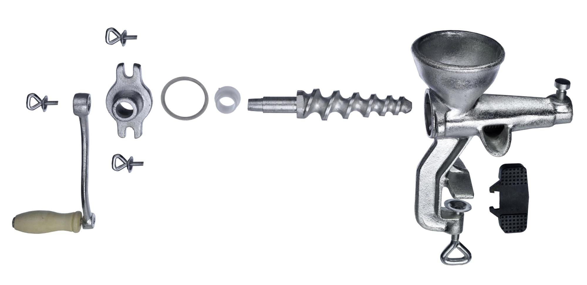 Entdecken Sie die Saft- und Beerenpresse Starke Else von Westmark. Ideal für frische Säfte, Marmeladen und Kompott. Hochwertiger Stahl, ergonomisch und langlebig!