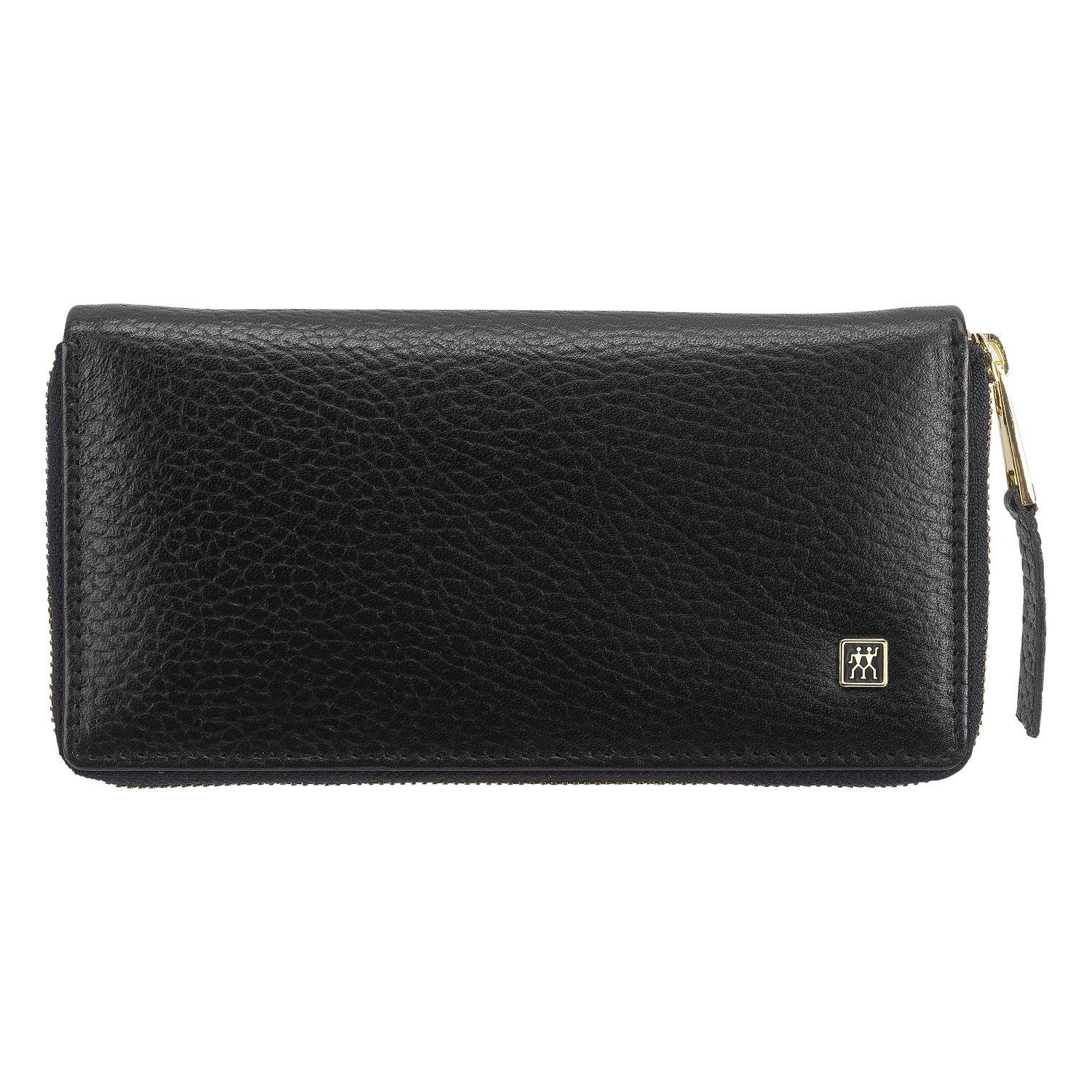 Classic INOX frame case 5 pieces. Leather, black/gold