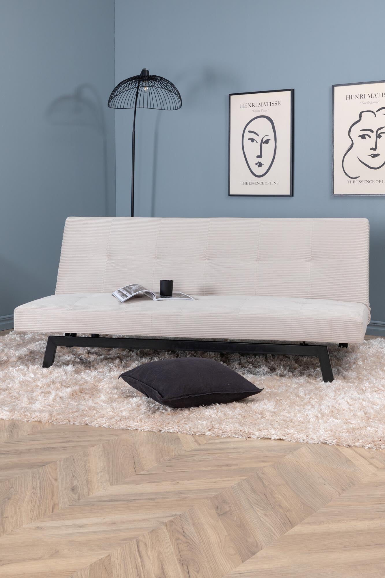 Bodil Sofa in Beige präsentiert im Onlineshop von KAQTU Design AG. Bettsofa ist von Venture Home