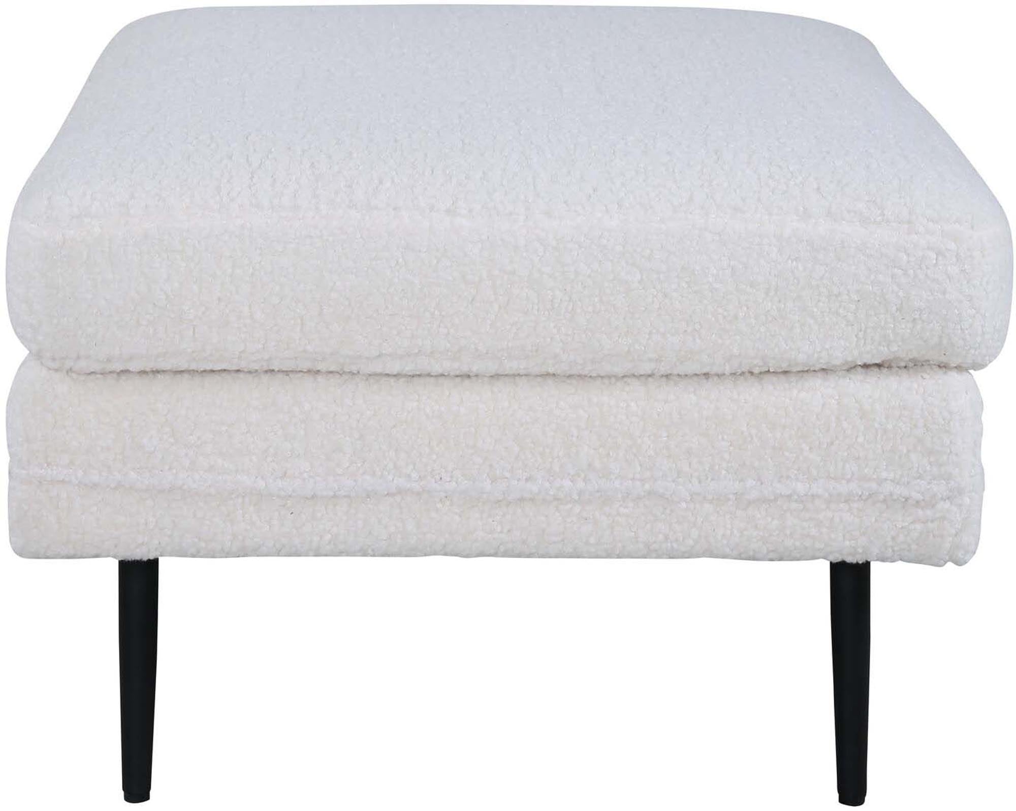 Boom Ottoman / Pouf in Weiss präsentiert im Onlineshop von KAQTU Design AG. Ottoman ist von Venture Home