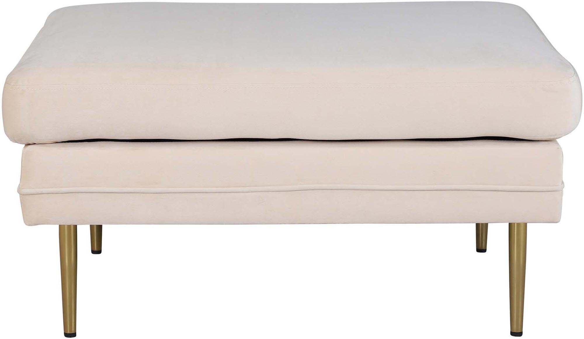 Boom Ottoman / Pouf in Weiss präsentiert im Onlineshop von KAQTU Design AG. Ottoman ist von Venture Home