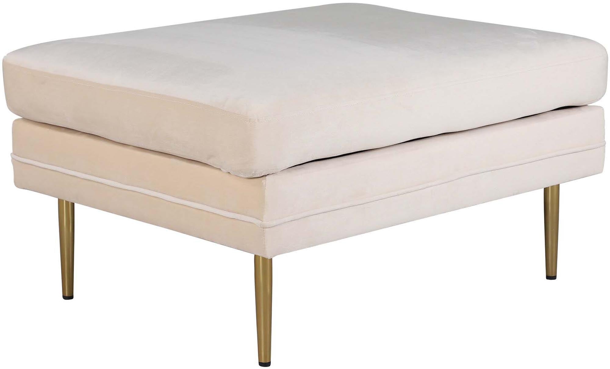 Boom Ottoman / Pouf in Weiss präsentiert im Onlineshop von KAQTU Design AG. Ottoman ist von Venture Home