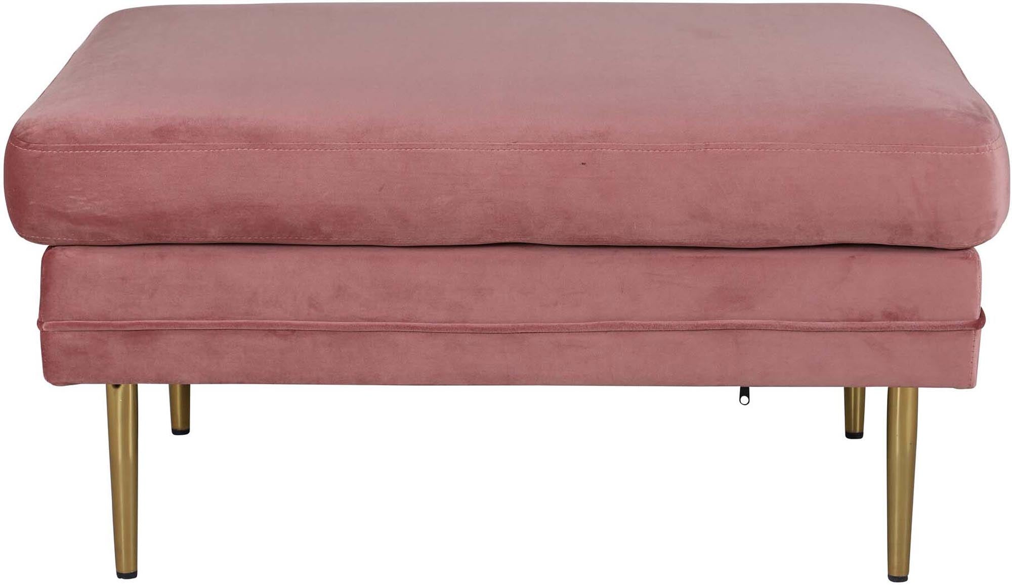 Boom Ottoman / Pouf in Rosa präsentiert im Onlineshop von KAQTU Design AG. Ottoman ist von Venture Home