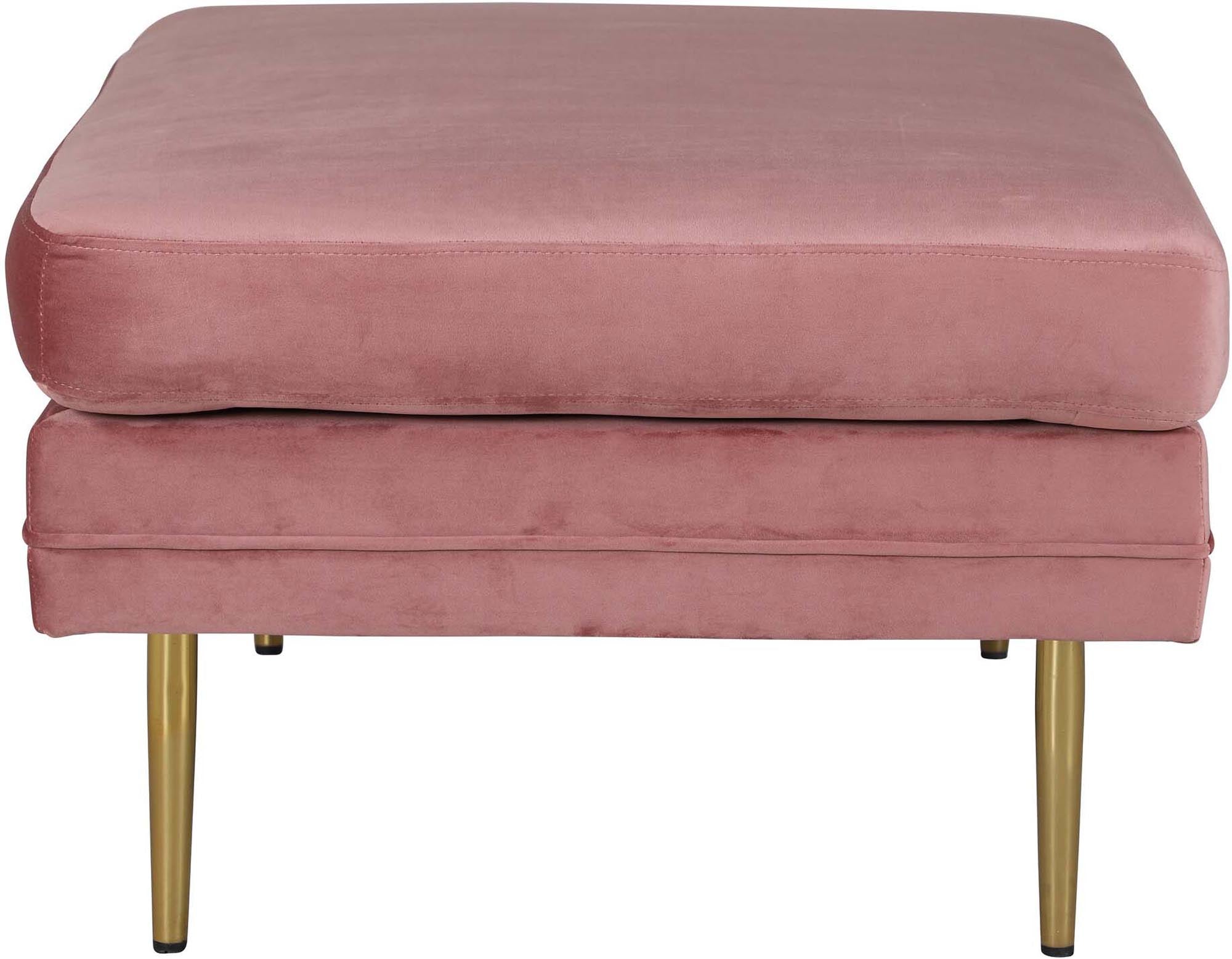 Boom Ottoman / Pouf in Rosa präsentiert im Onlineshop von KAQTU Design AG. Ottoman ist von Venture Home