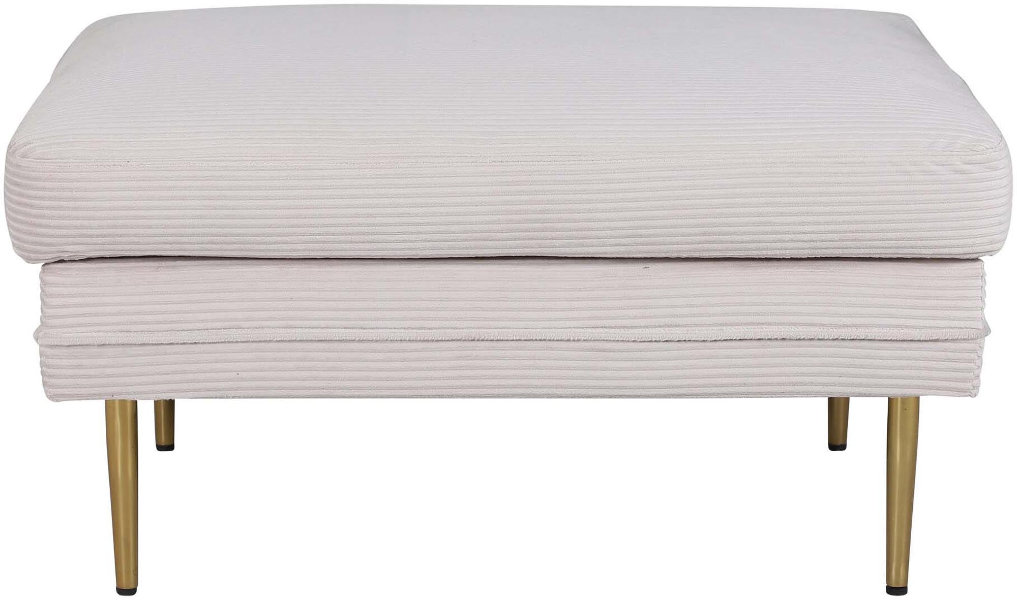 Boom Ottoman / Pouf in Beige präsentiert im Onlineshop von KAQTU Design AG. Ottoman ist von Venture Home