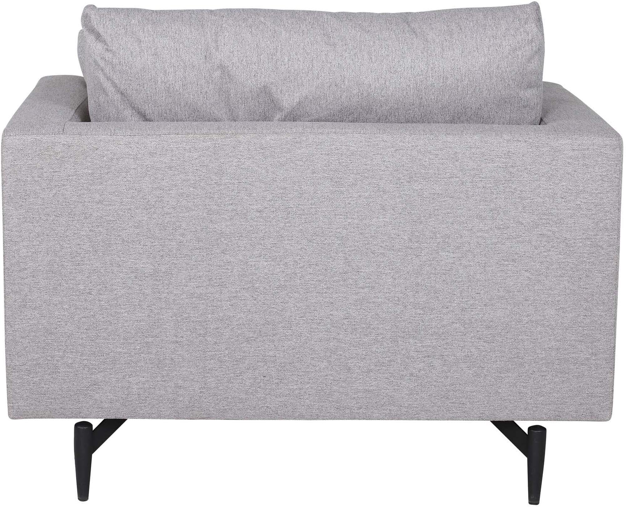 Sofia Sessel in Grau präsentiert im Onlineshop von KAQTU Design AG. Sessel mit Armlehnen ist von Venture Home