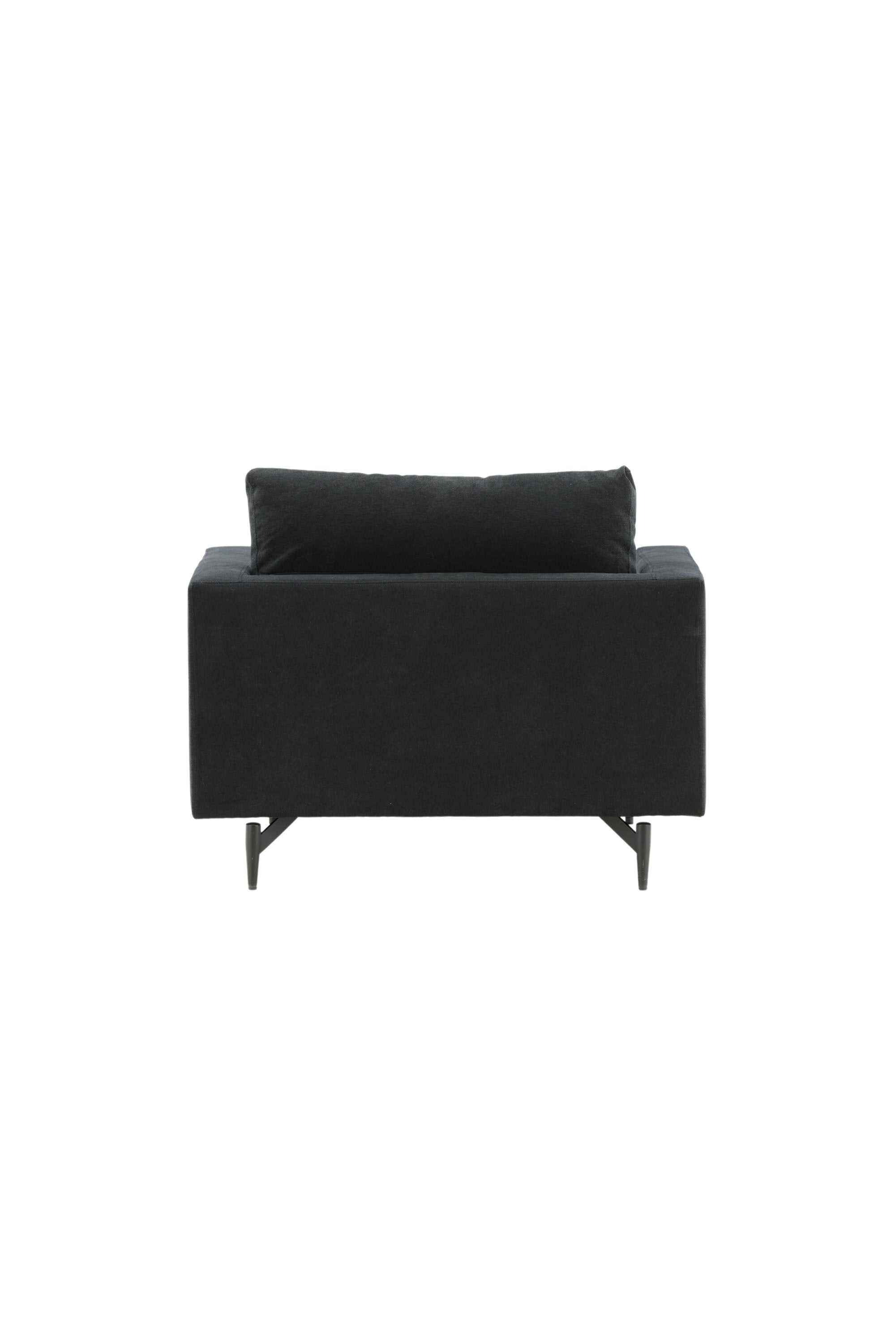 Sofia Sessel in Schwarz präsentiert im Onlineshop von KAQTU Design AG. Sessel mit Armlehnen ist von Venture Home