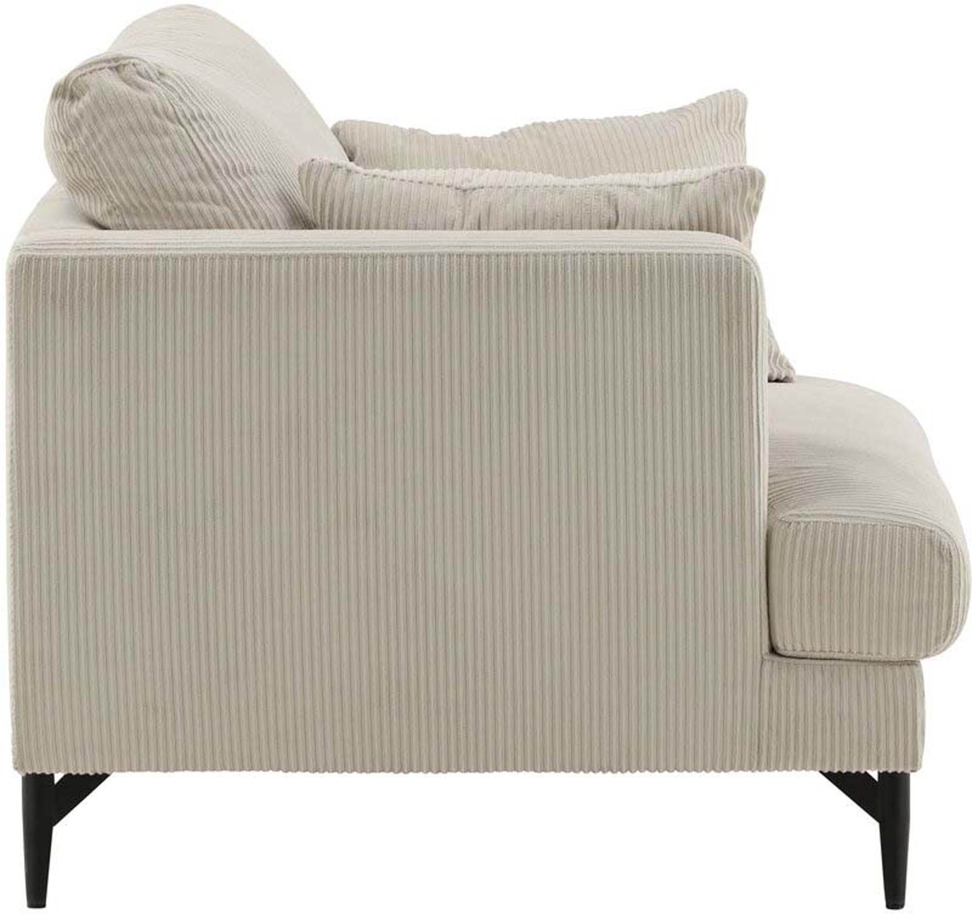 Erleben Sie den Sofia Sessel von Venture Home – ein elegantes Möbelstück, das Stil, Komfort und pflegeleichte Materialien vereint.