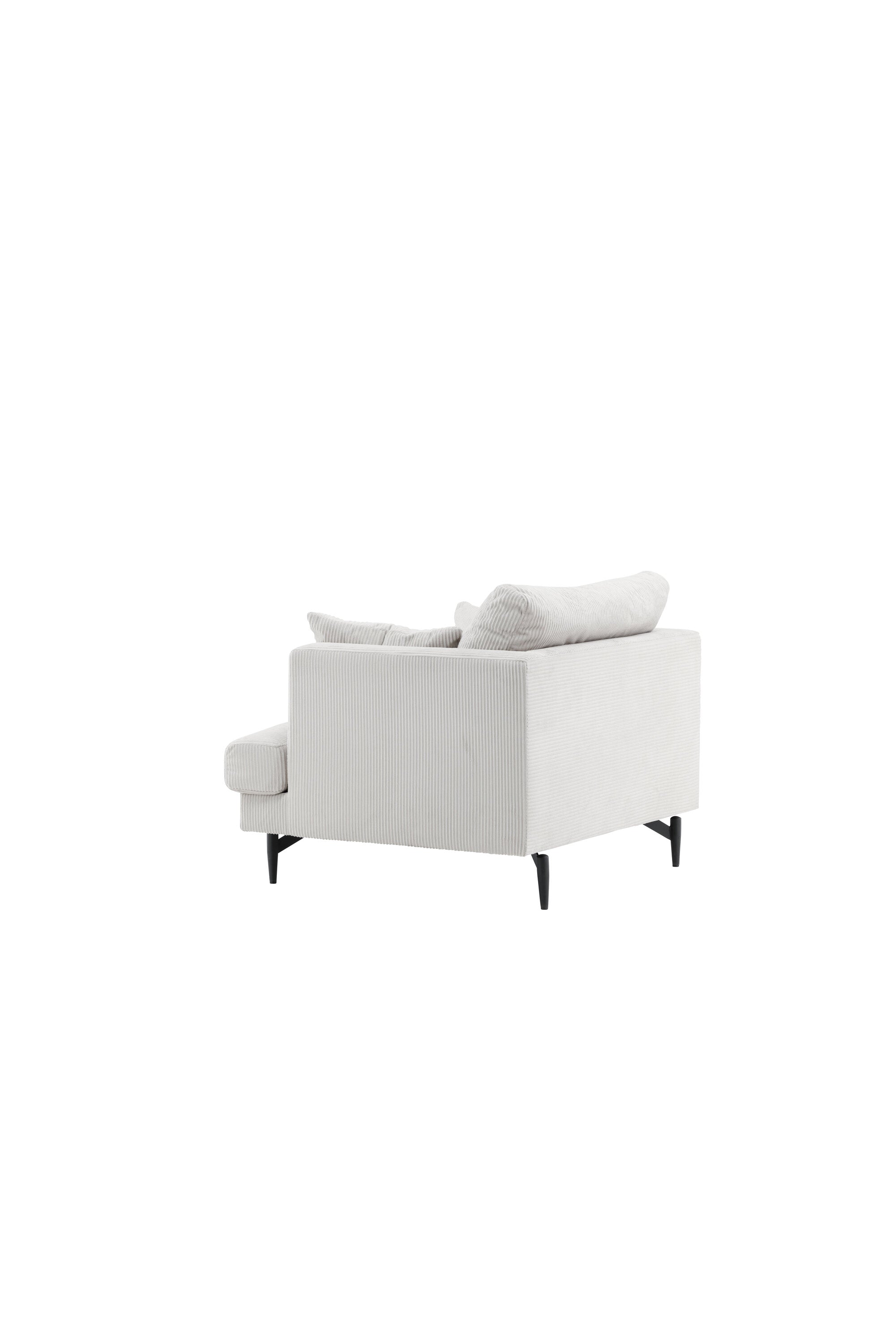 Sofia Sessel in Beige präsentiert im Onlineshop von KAQTU Design AG. Sessel mit Armlehnen ist von Venture Home