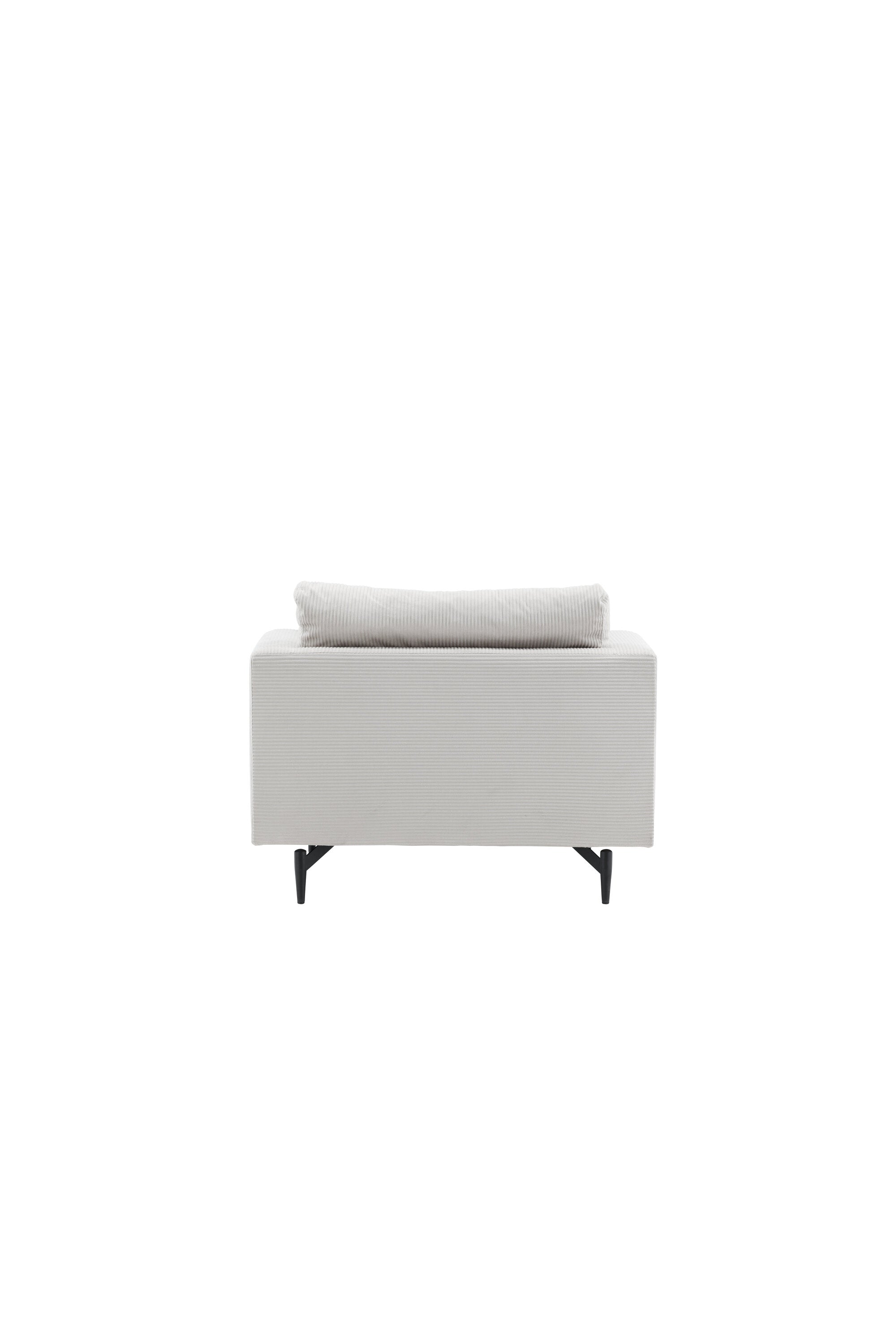 Sofia Sessel in Beige präsentiert im Onlineshop von KAQTU Design AG. Sessel mit Armlehnen ist von Venture Home