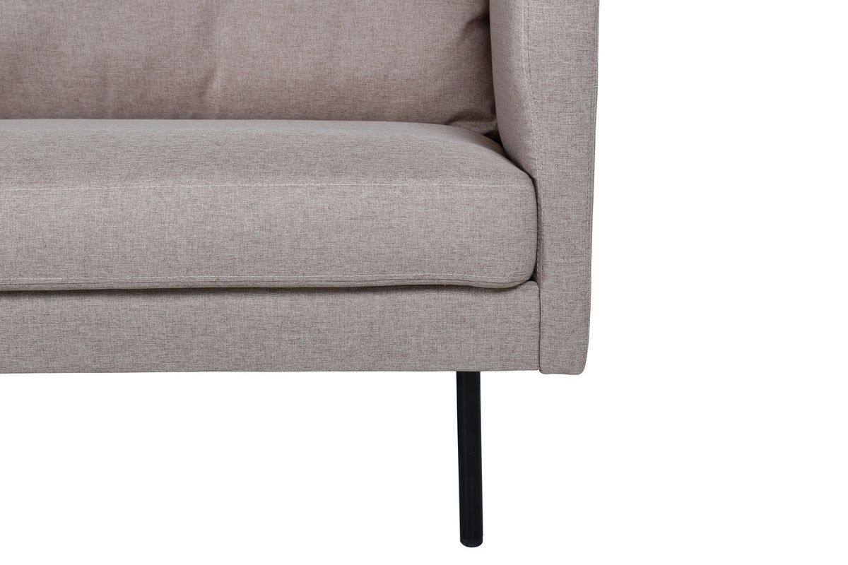 Zoom 3er Sofa in Braun präsentiert im Onlineshop von KAQTU Design AG. 3er Sofa ist von Venture Home