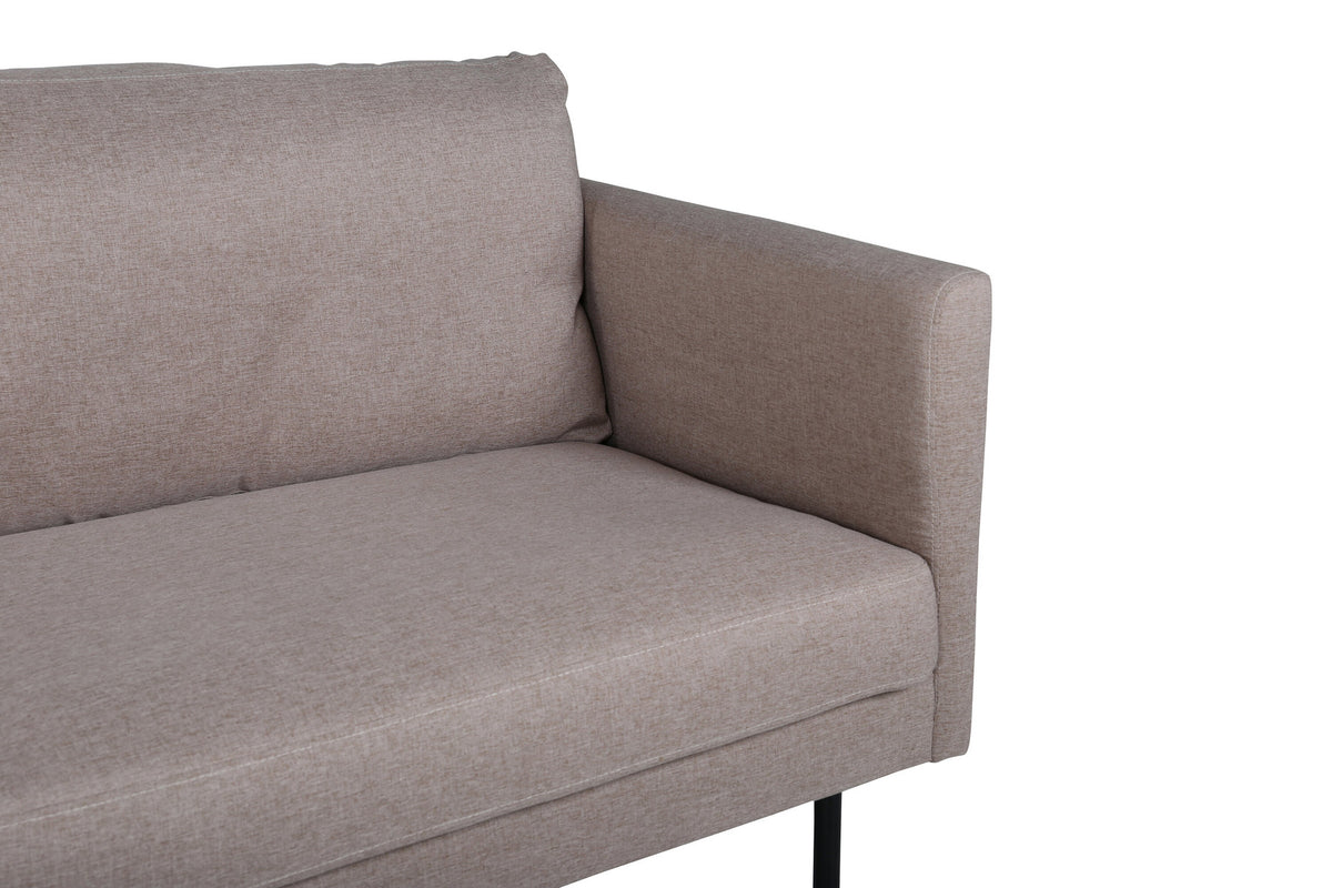 Zoom 3er Sofa in Braun präsentiert im Onlineshop von KAQTU Design AG. 3er Sofa ist von Venture Home