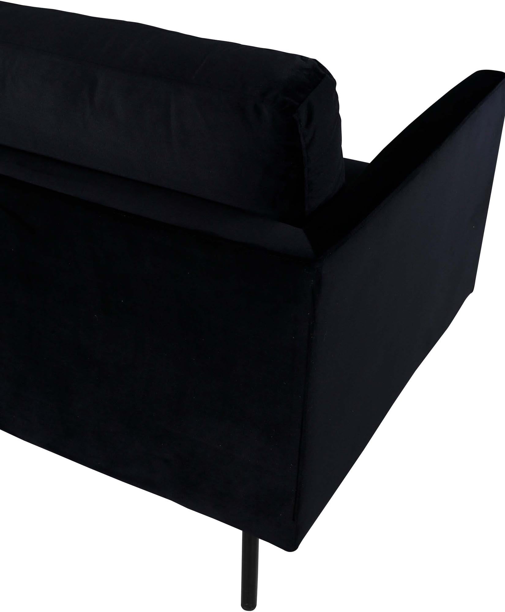 Zoom 3er Sofa in Schwarz präsentiert im Onlineshop von KAQTU Design AG. 3er Sofa ist von Venture Home