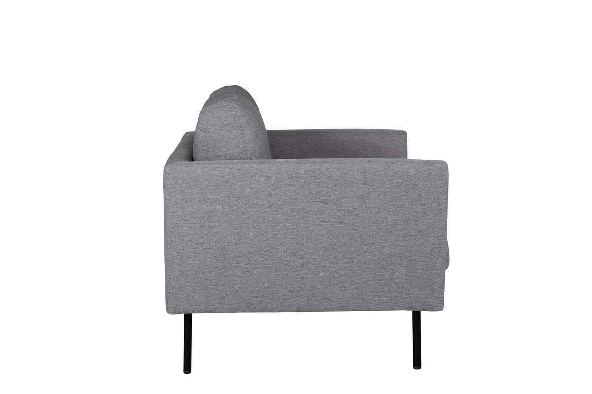 Zoom Sessel in Grau präsentiert im Onlineshop von KAQTU Design AG. Sessel mit Armlehnen ist von Venture Home