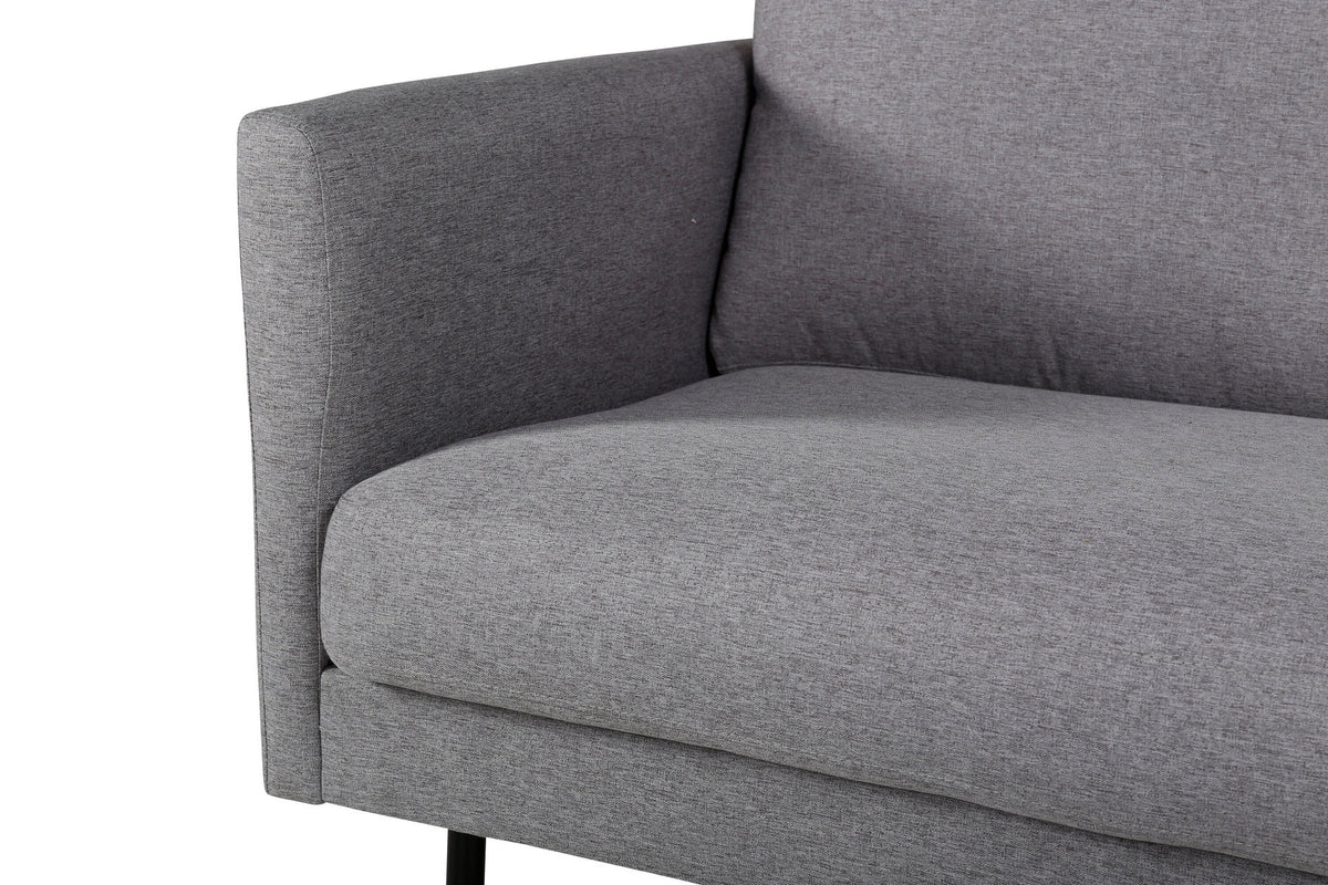Zoom Sessel in Grau präsentiert im Onlineshop von KAQTU Design AG. Sessel mit Armlehnen ist von Venture Home