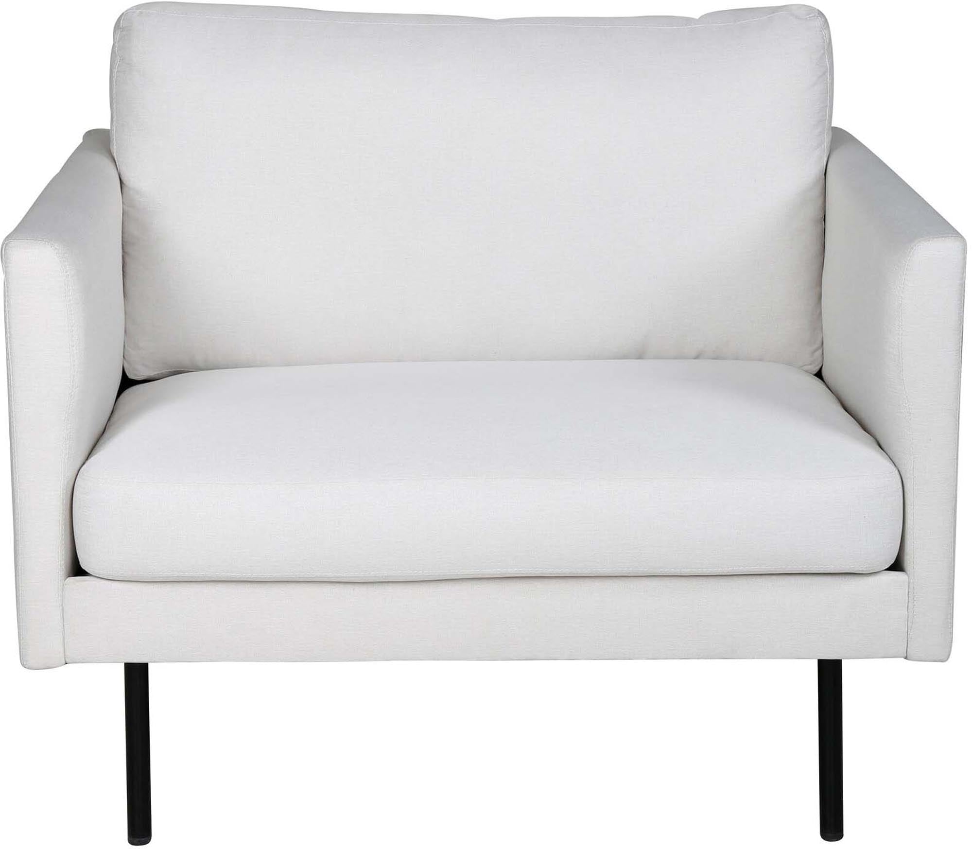 Zoom Sessel in Hell beige präsentiert im Onlineshop von KAQTU Design AG. Sessel mit Armlehnen ist von Venture Home