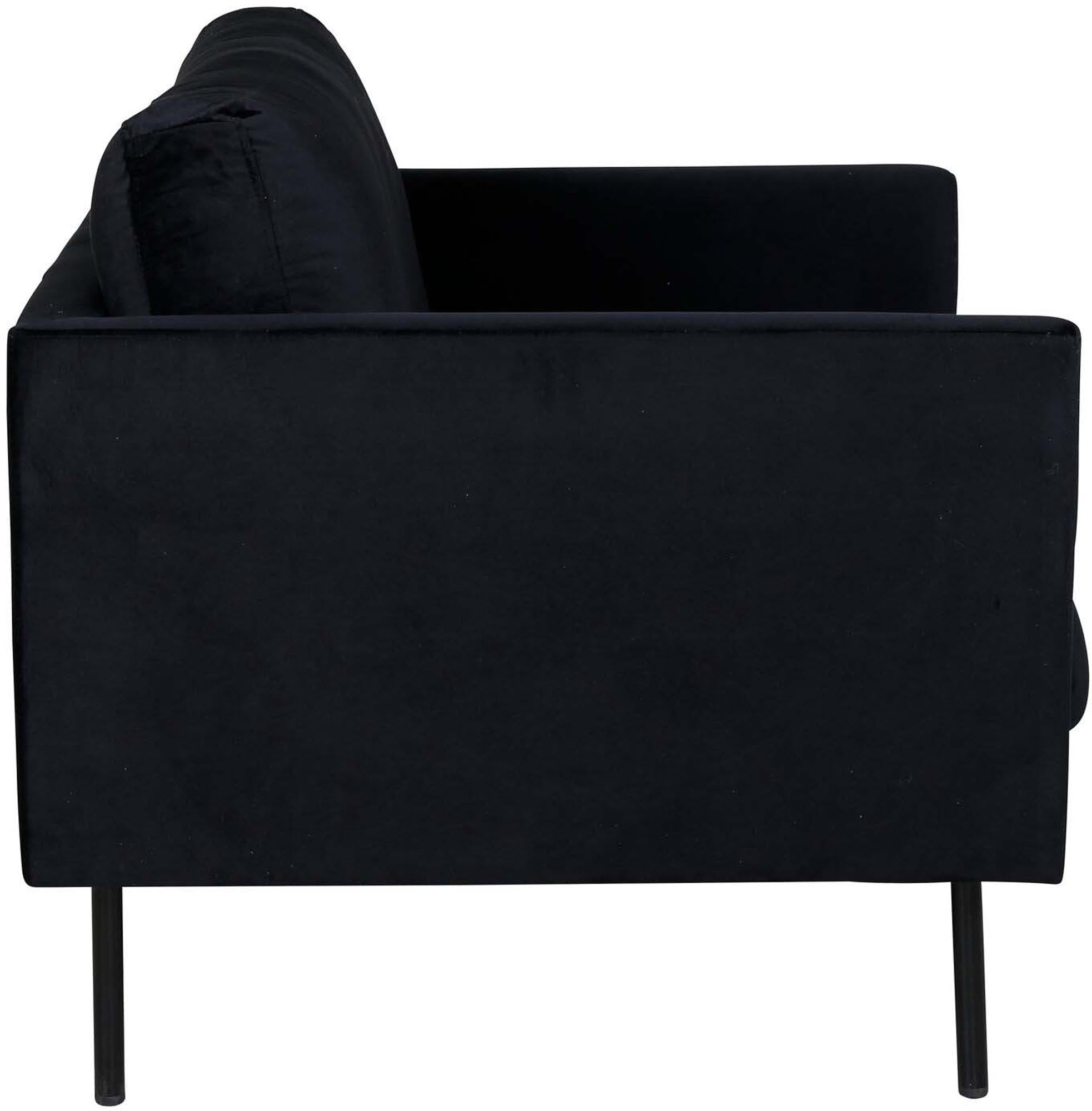 Zoom Sessel in Schwarz präsentiert im Onlineshop von KAQTU Design AG. Sessel mit Armlehnen ist von Venture Home