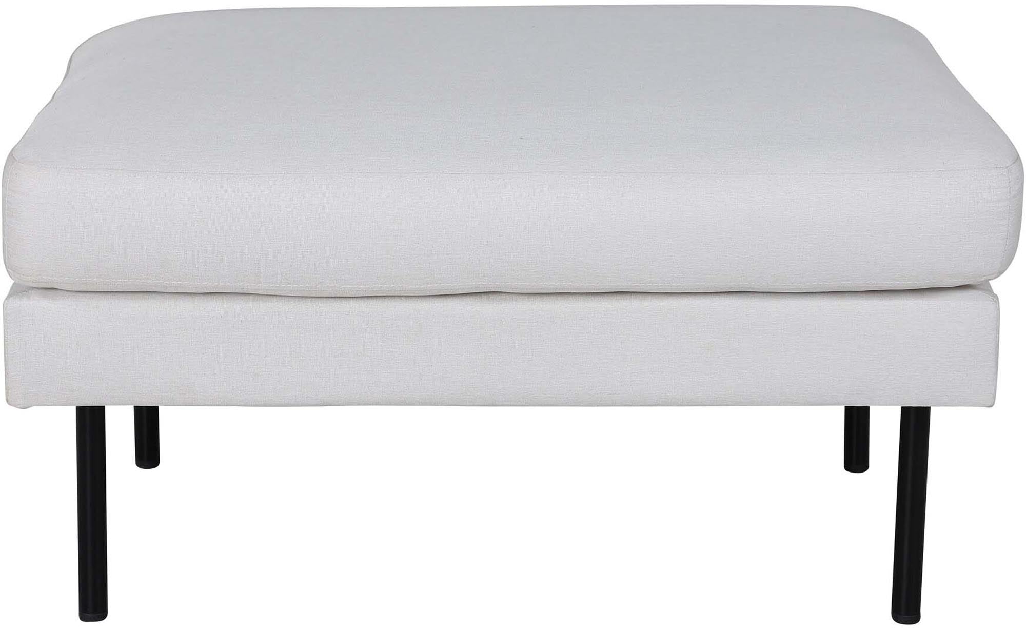 Zoom Ottoman / Pouf in Hell beige präsentiert im Onlineshop von KAQTU Design AG. Ottoman ist von Venture Home