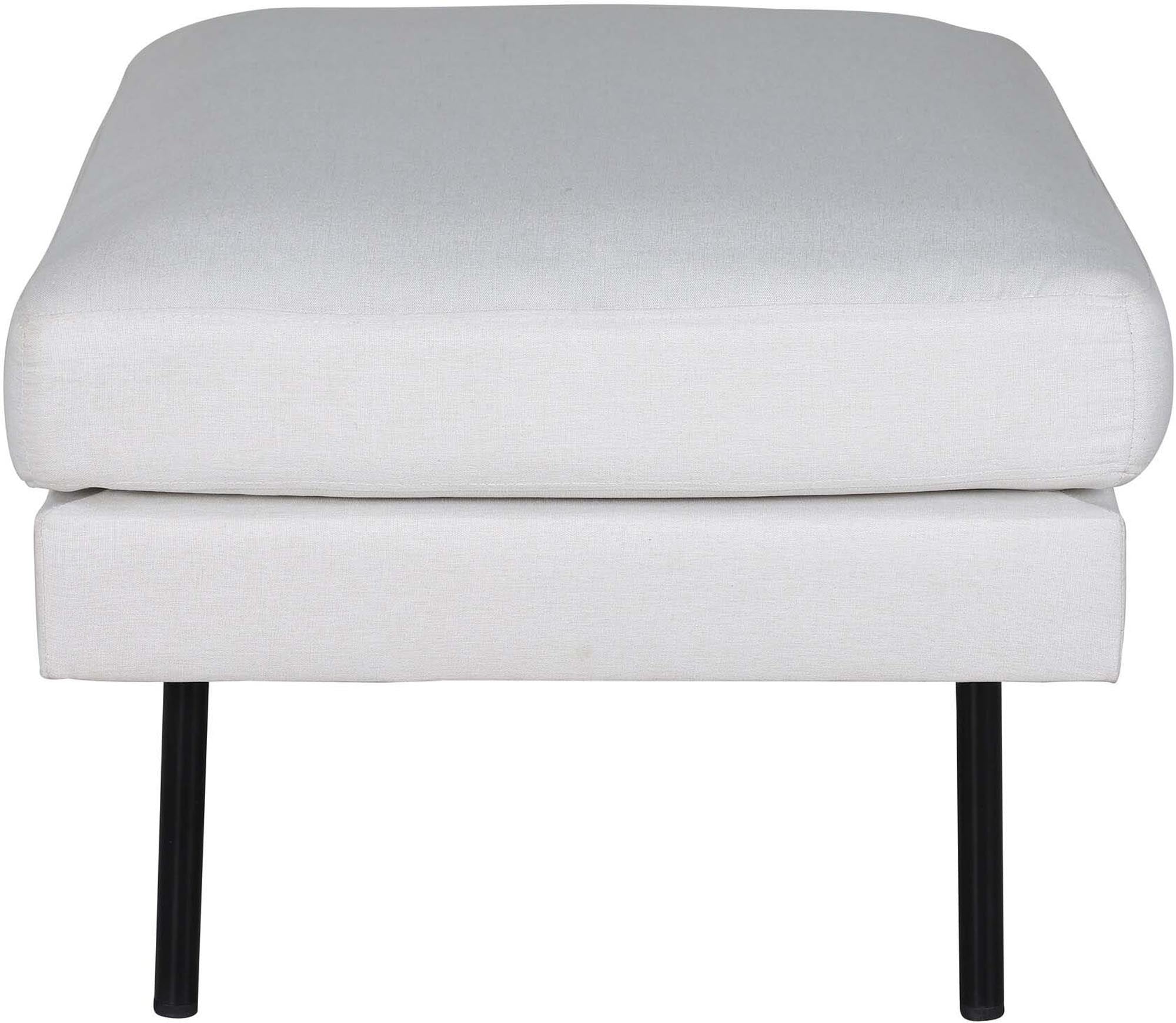 Zoom Ottoman / Pouf in Hell beige präsentiert im Onlineshop von KAQTU Design AG. Ottoman ist von Venture Home