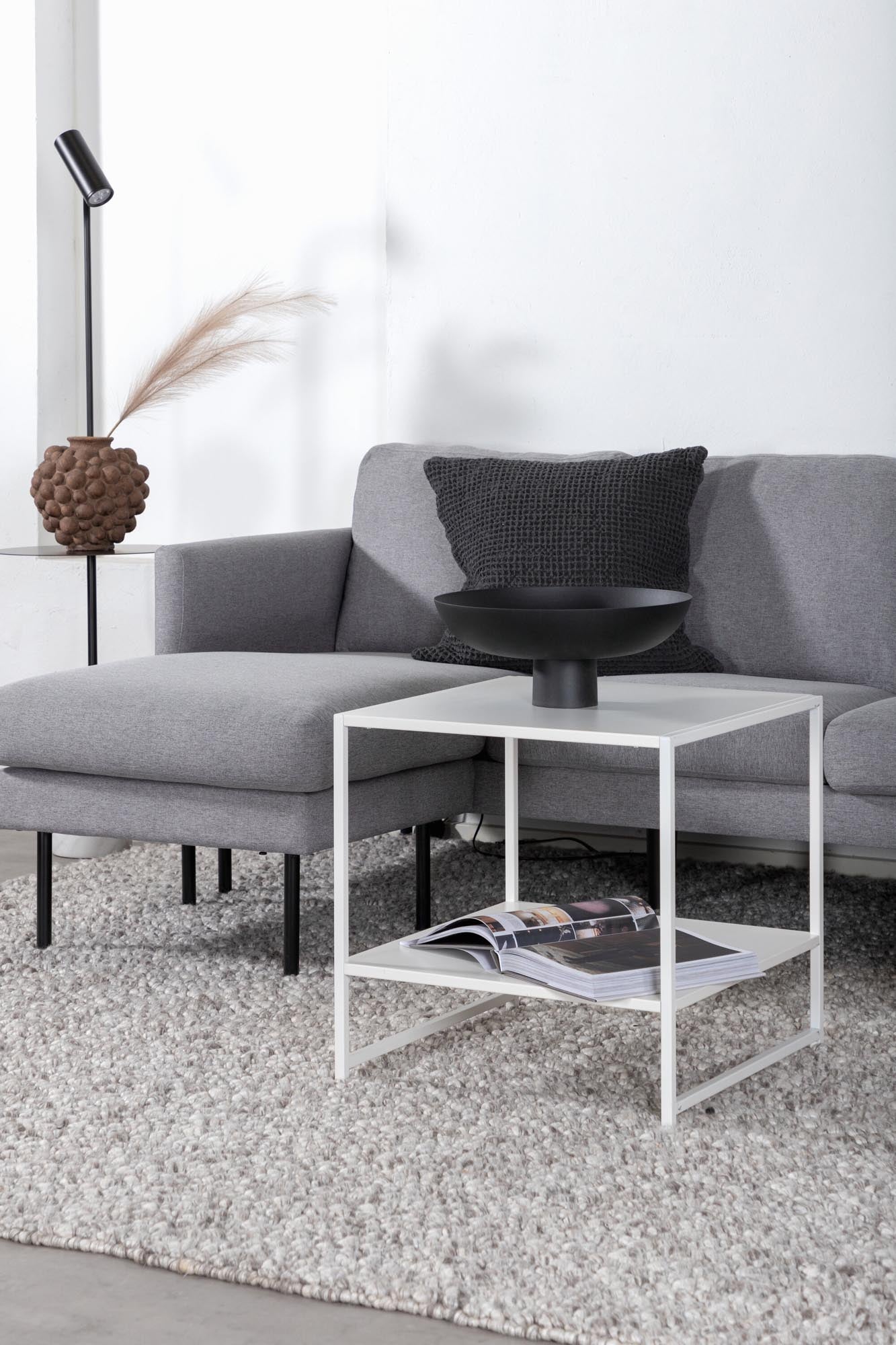 Zoom U-Sofa in Grau präsentiert im Onlineshop von KAQTU Design AG. L-Sofa rechts ist von Venture Home