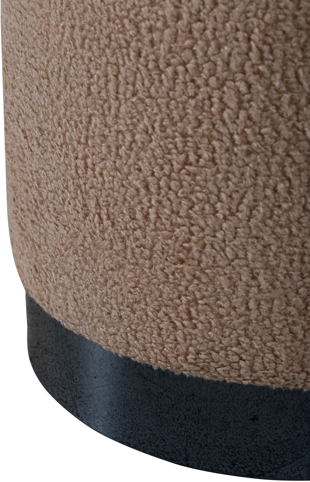 Benji Ottoman / Pouf in Beige präsentiert im Onlineshop von KAQTU Design AG. Pouf ist von Venture Home