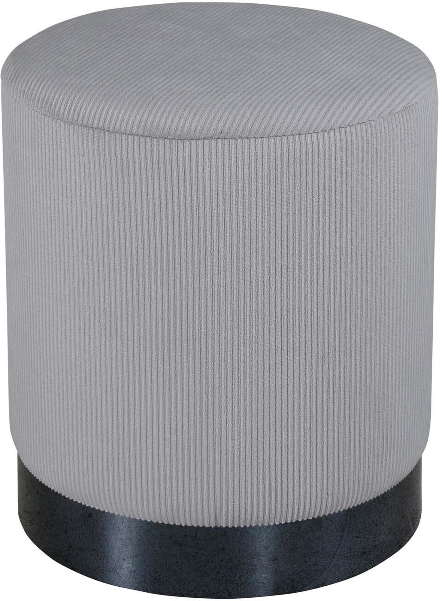 Benji Ottoman / Pouf in Grau präsentiert im Onlineshop von KAQTU Design AG. Pouf ist von Venture Home