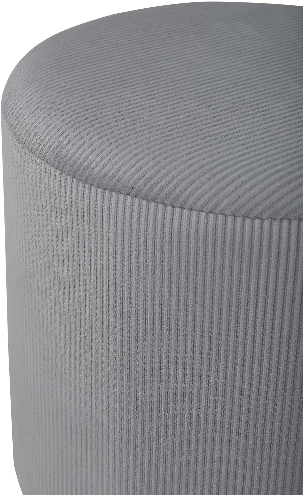 Benji Ottoman / Pouf in Grau präsentiert im Onlineshop von KAQTU Design AG. Pouf ist von Venture Home