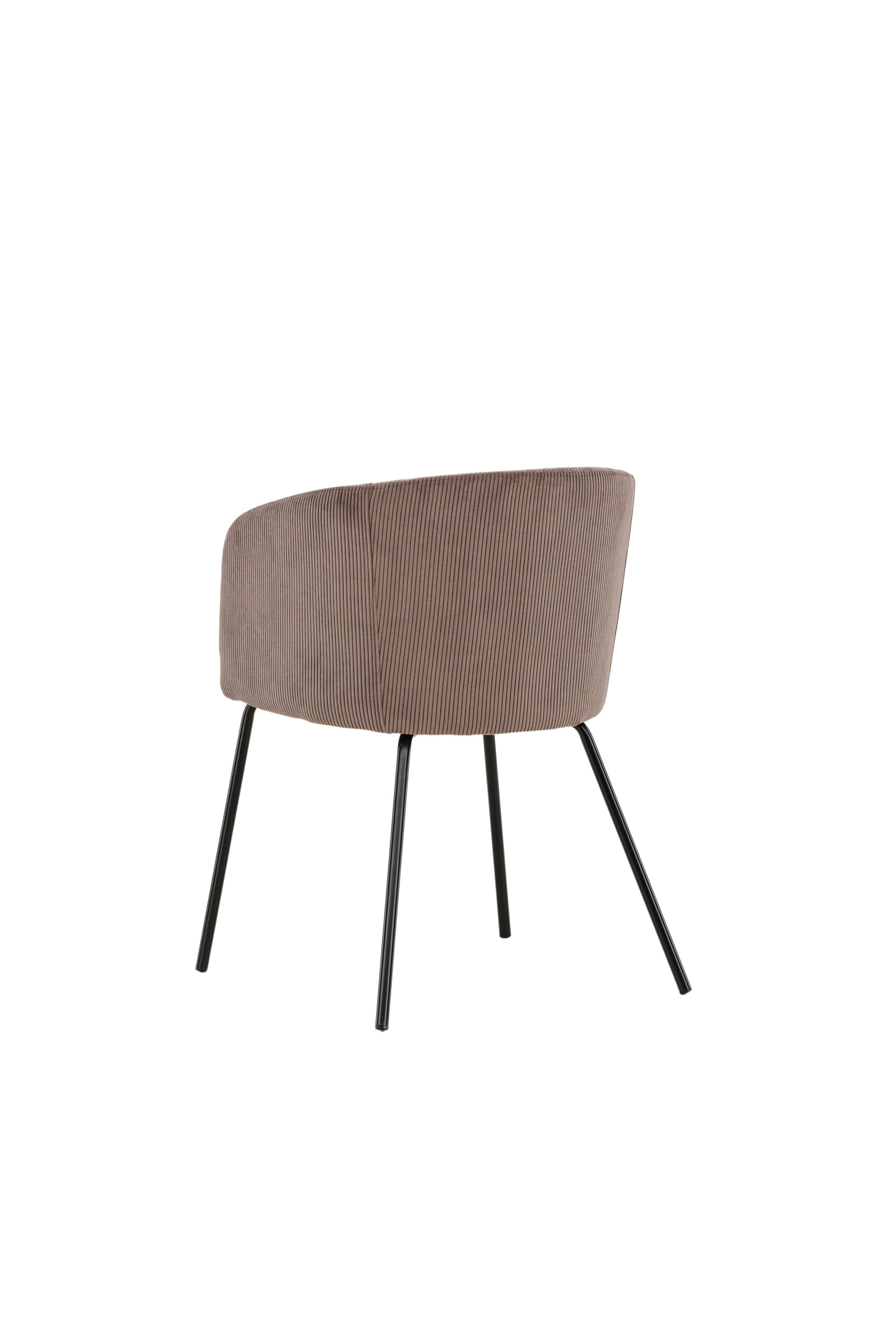 Berit Esszimmerstuhl in Braun präsentiert im Onlineshop von KAQTU Design AG. Schalenstuhl ist von Venture Home