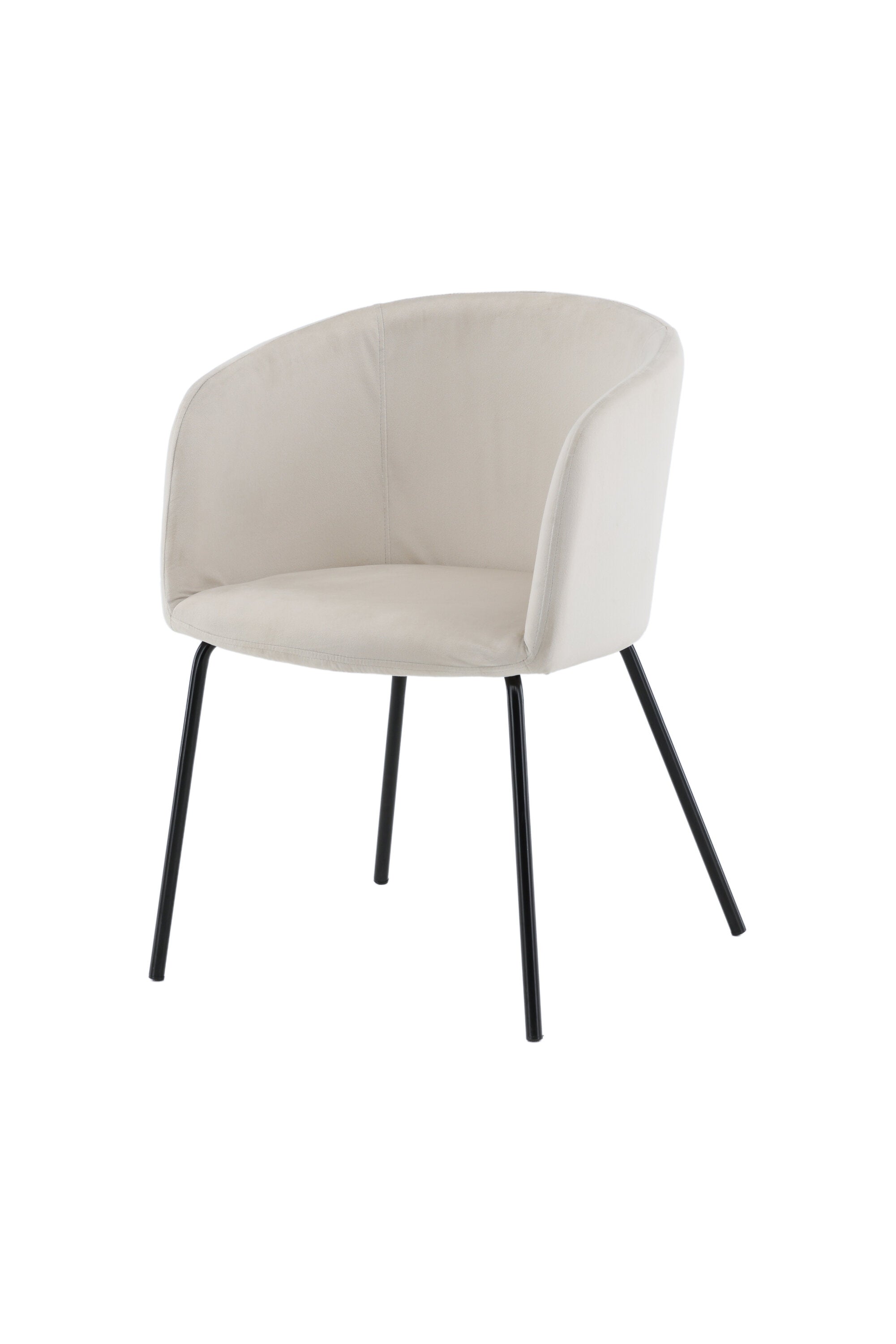 Berit Stuhl in Beige präsentiert im Onlineshop von KAQTU Design AG. Schalenstuhl mit Armlehne ist von Venture Home